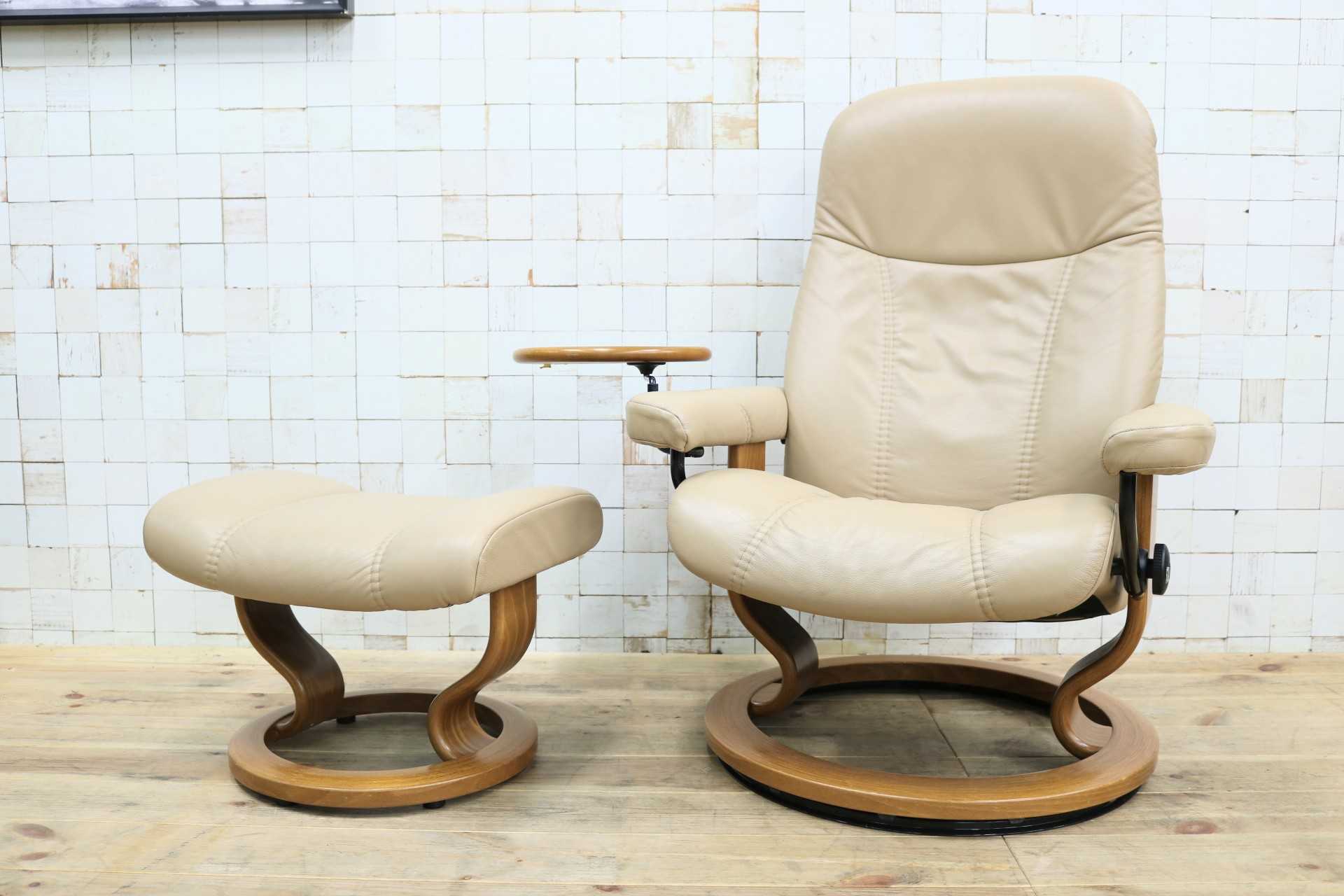 GMIS477○EKORNES / エコーネス コンサル ストレスレス リクライニングチェア シングルソファ パーソナルチェア 北欧 本革 ノルウェー