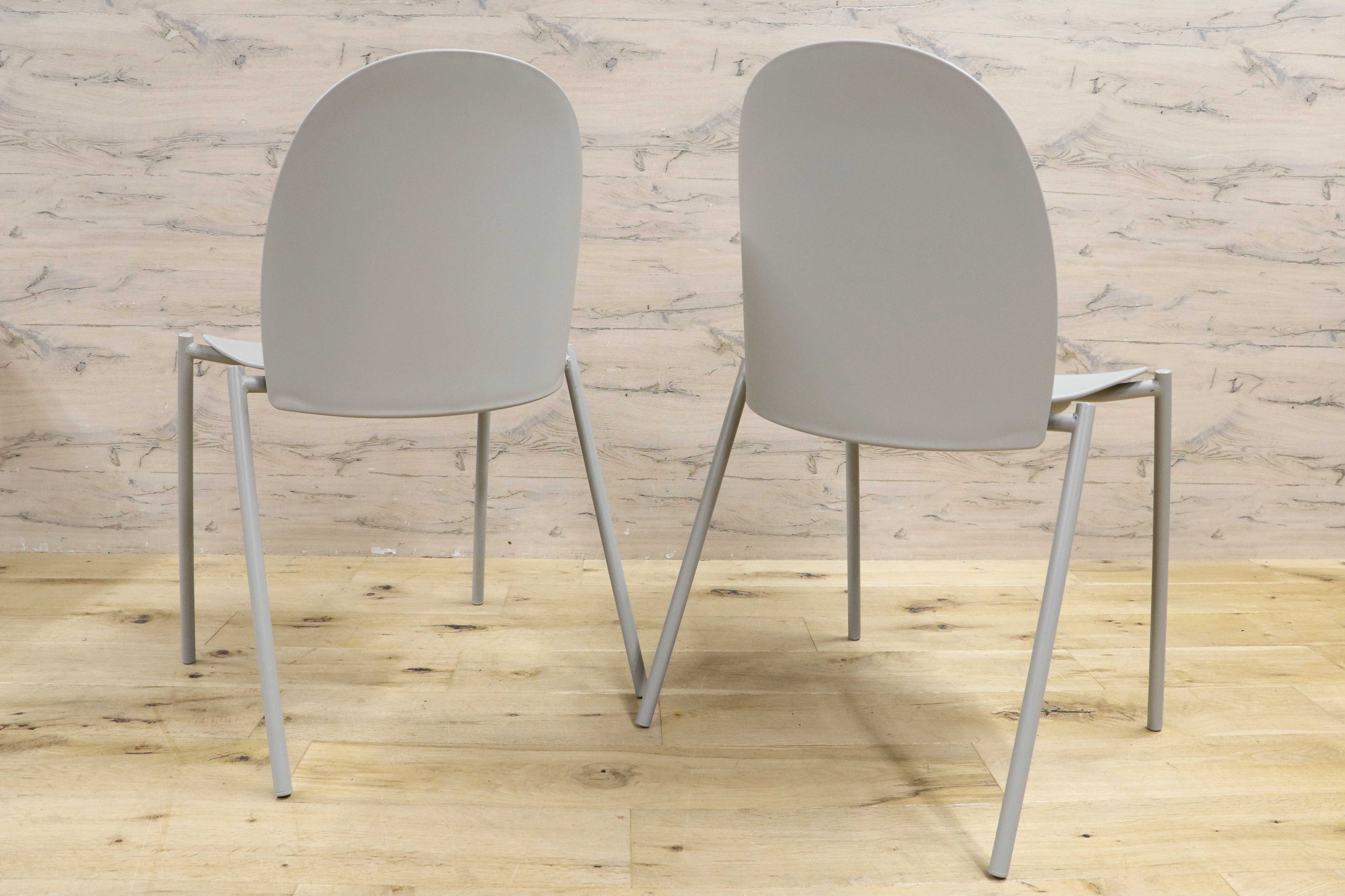 GMIK472B○enKAK / エンカク meeting chair ワークチェア 2脚セット ダイニングチェア カフェ モダン 佐藤ナオキ アイリスチトセ 展示品