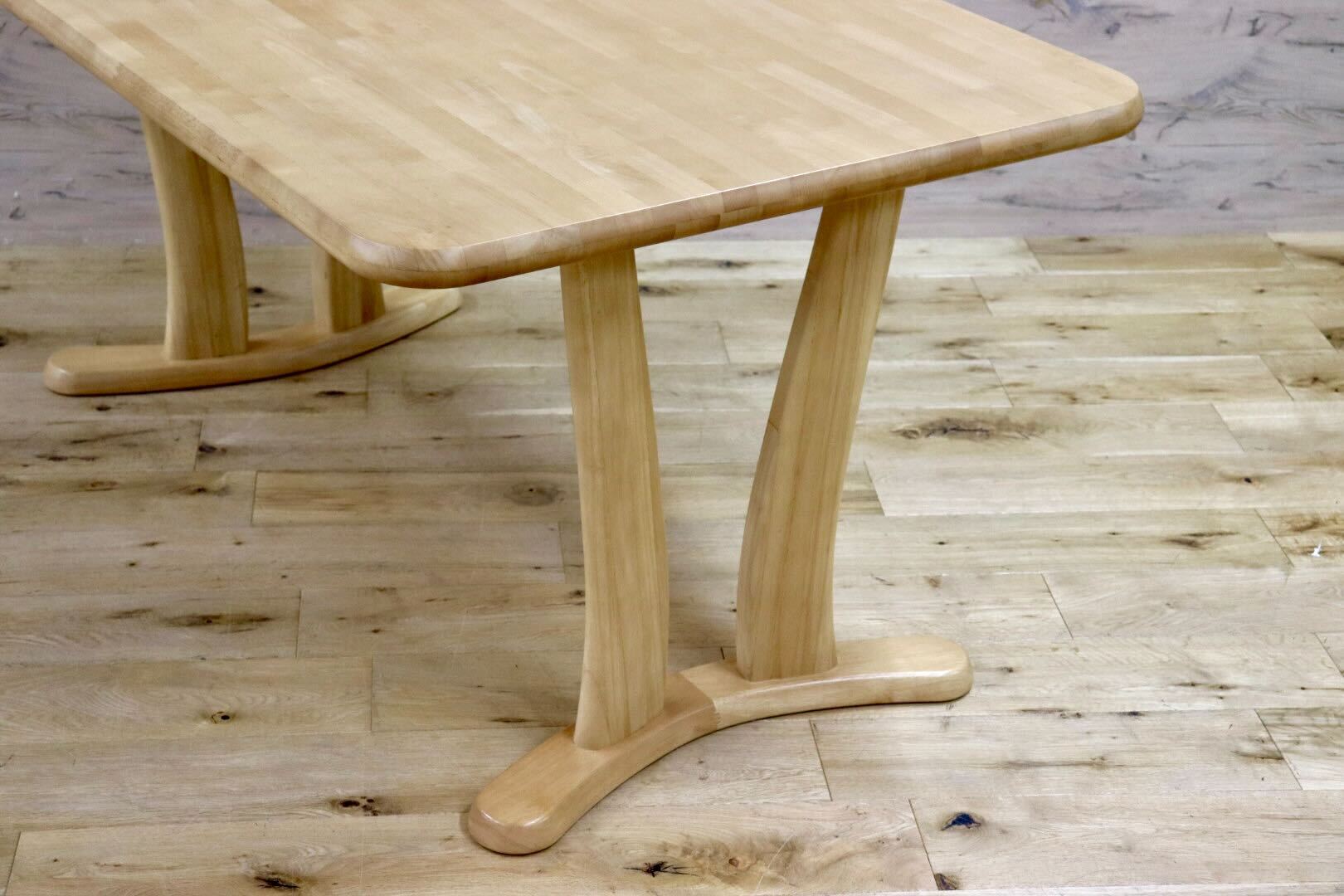 GMHS523○Direttore / ディレトーレ ダイニングテーブル 食卓テーブル 作業台 ナチュラル 北欧スタイル 机 カリモク 国産家具 展示品