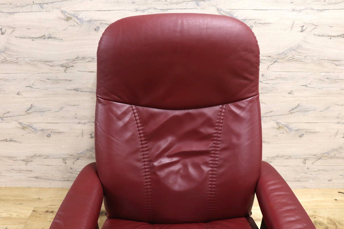 GMJS311○EKORNES / エコーネス Stressless ストレスレスチェア コンサル M オットマン 本革 リクライニングチェア ノルウェー 北欧家具
