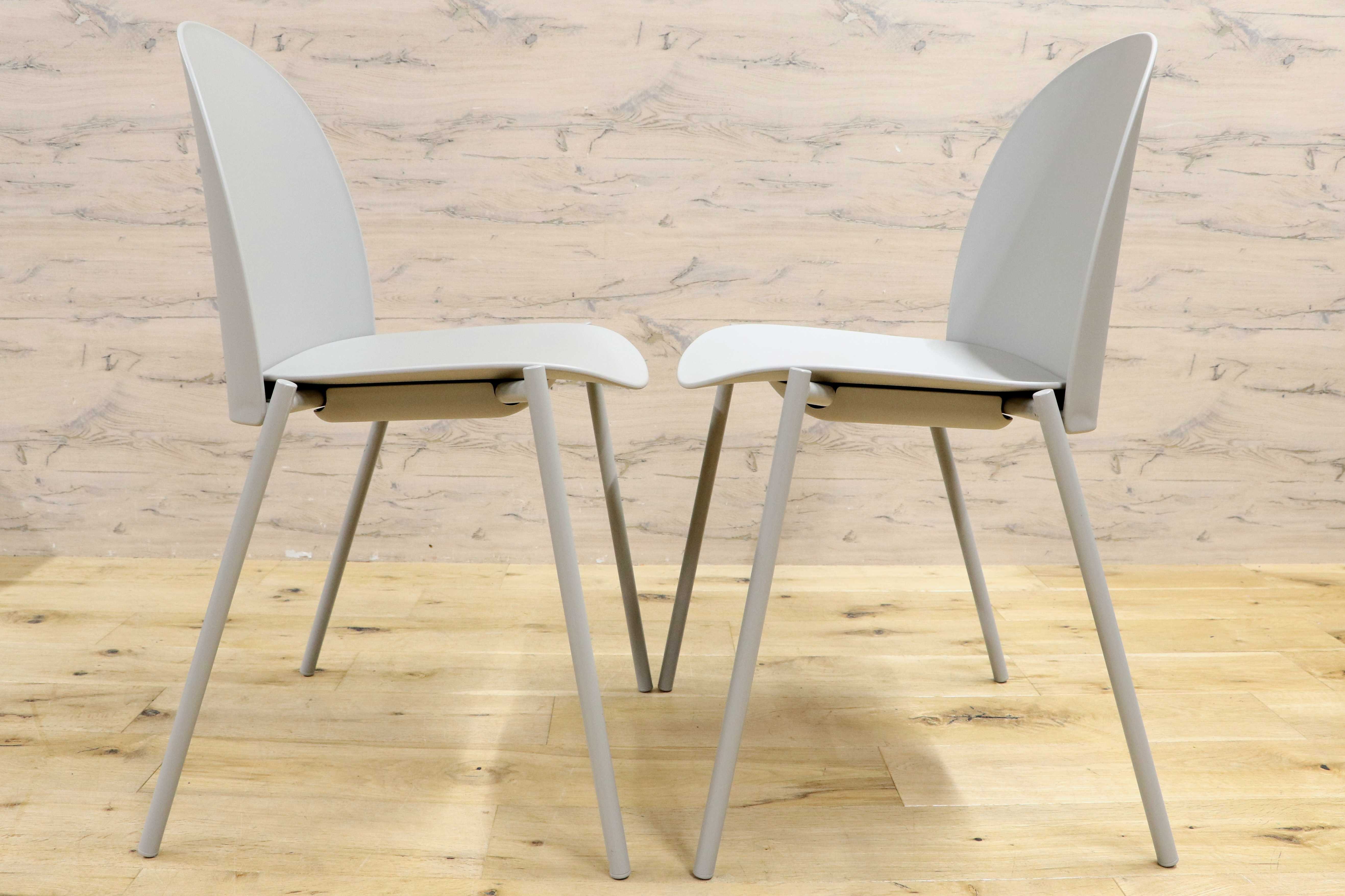 GMIK472C○enKAK / エンカク meeting chair ワークチェア 2脚セット ダイニングチェア カフェ モダン 佐藤ナオキ アイリスチトセ 展示品