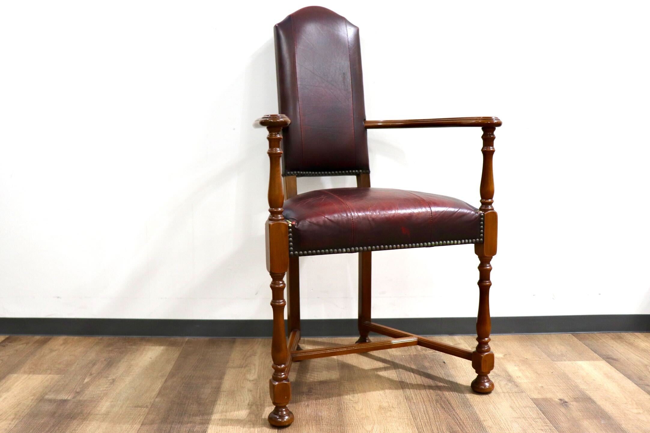 GMHO122E○VARO.S.A. VALENTI / バロッサバレンティ カクトワールチェア スペイン最高峰 ダイニングチェア 椅子 本革 定価21万