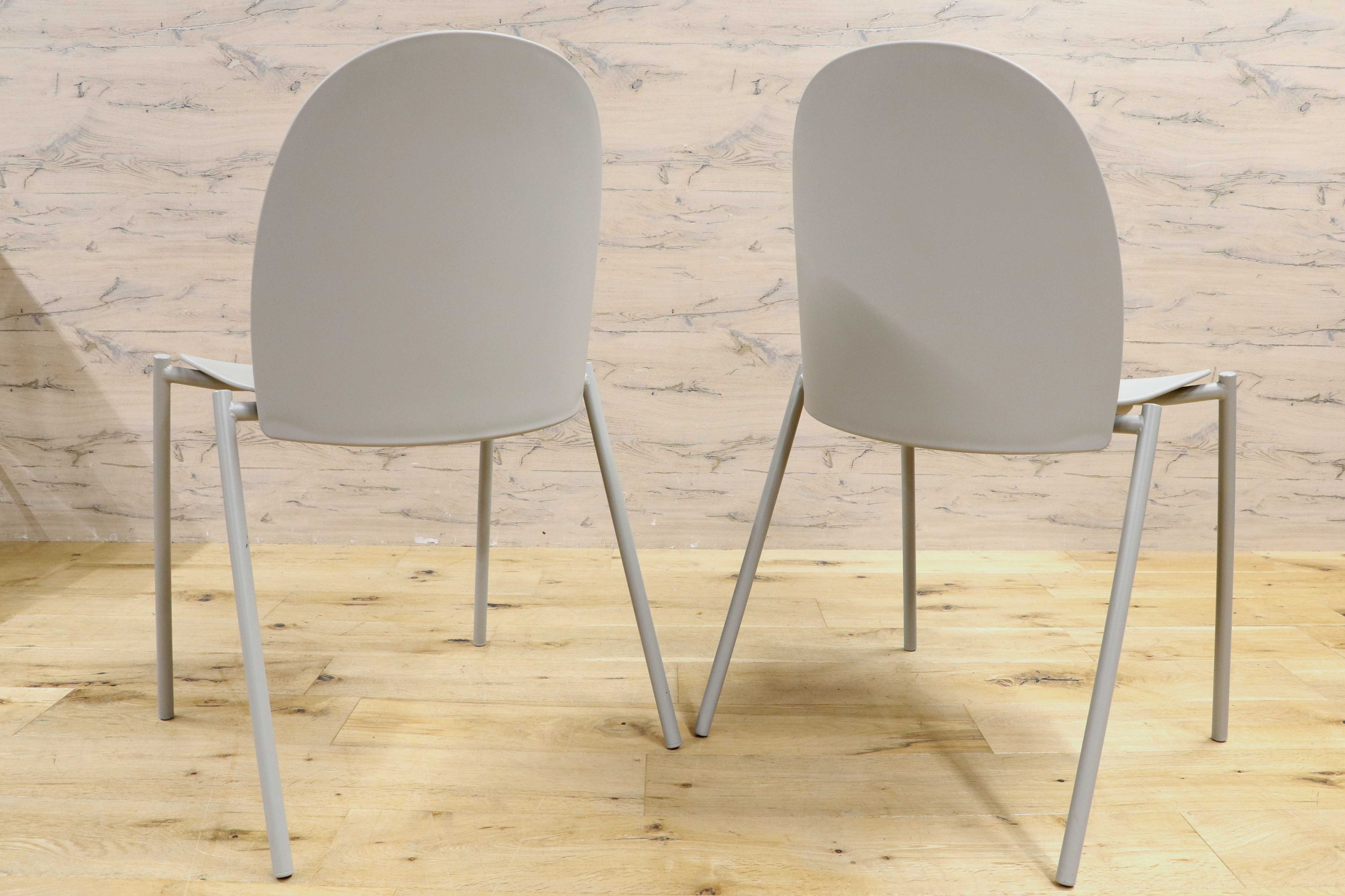 GMIK472C○enKAK / エンカク meeting chair ワークチェア 2脚セット ダイニングチェア カフェ モダン 佐藤ナオキ アイリスチトセ 展示品