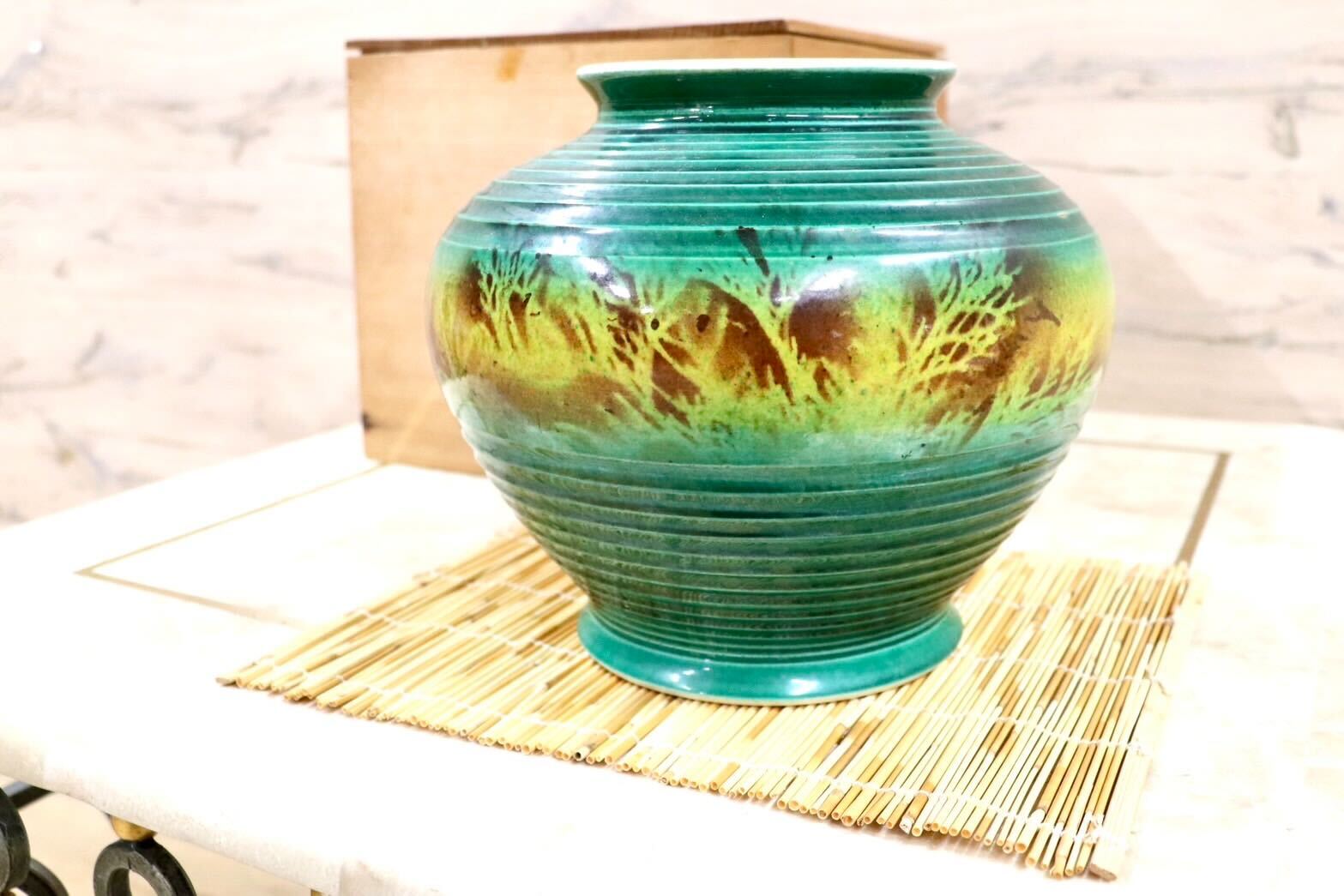 GMGS272○作家物 花瓶 花器 花入 フラワーベース 壺 インテリア 花生