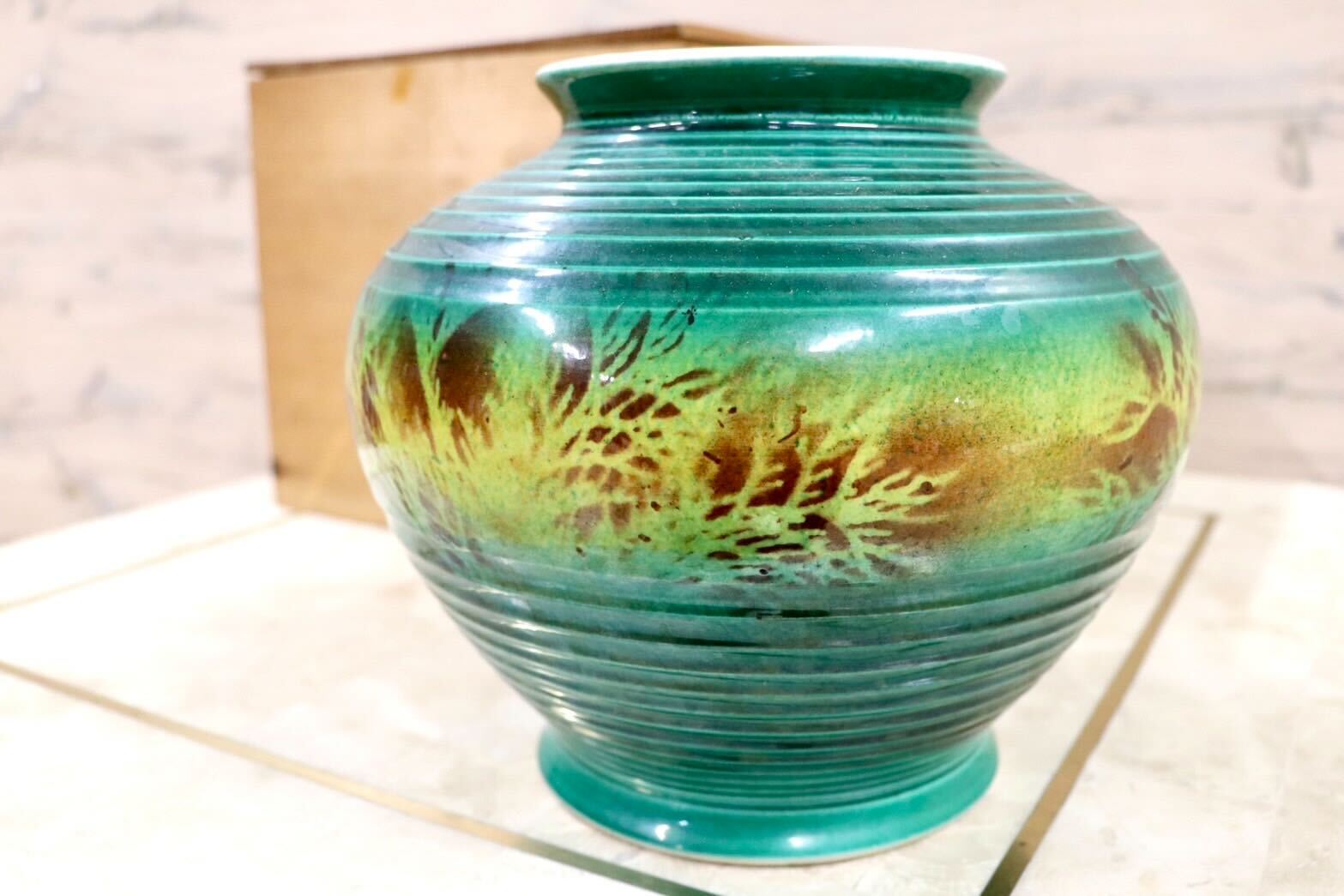 GMGS272○作家物 花瓶 花器 花入 フラワーベース 壺 インテリア 花生