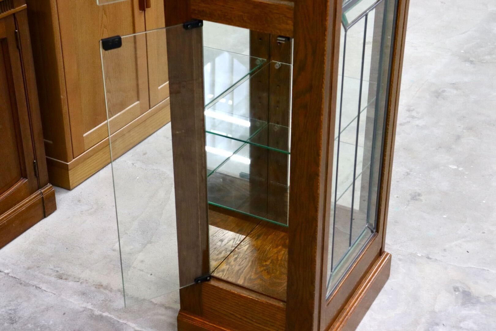 GMIK11○三越家具 Brugge ブルージュ キュリオケース 飾り棚 ショーケース キャビネット カントリーハウス クラシック 英国カントリー