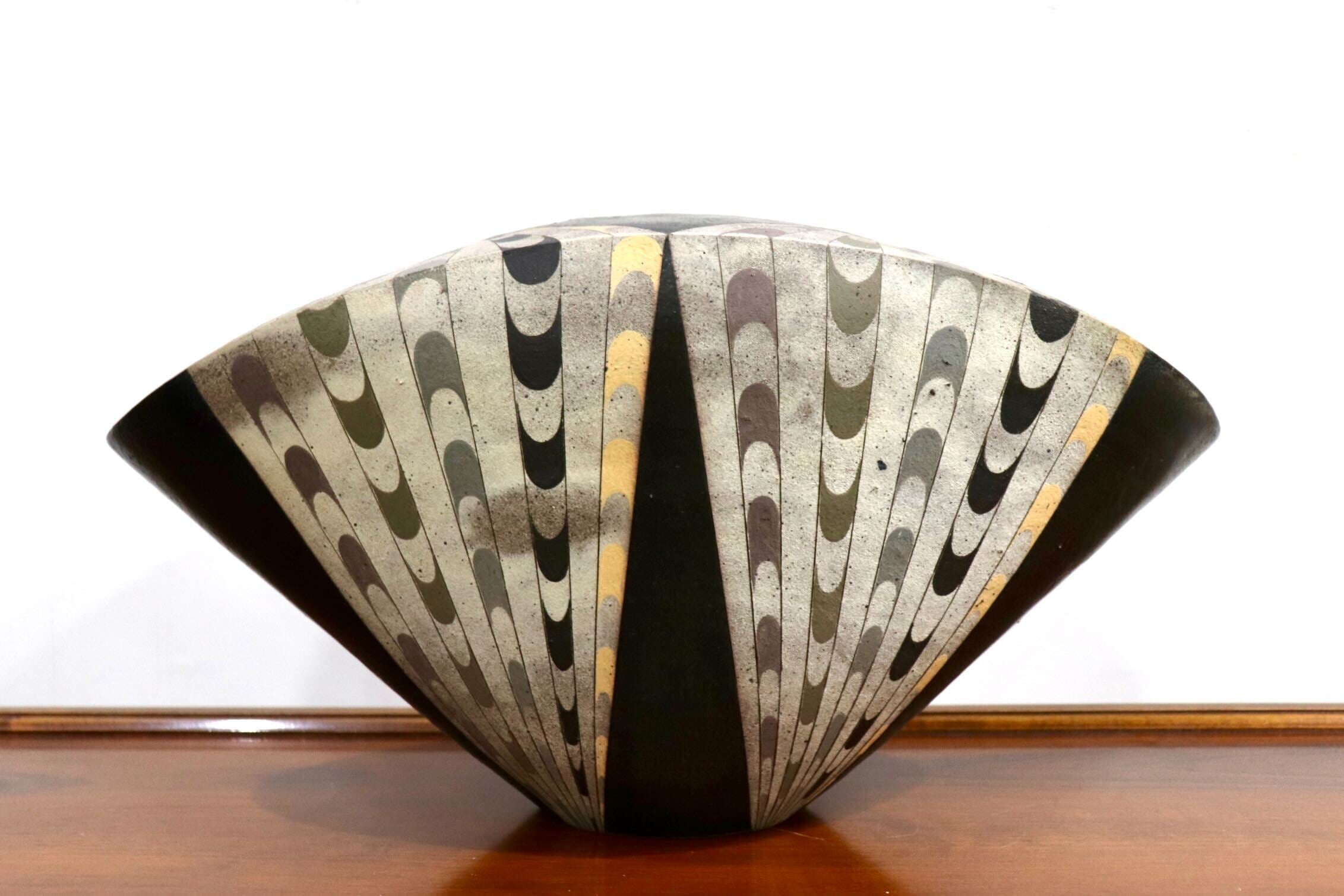 GMHO147A○市野哲次 作家物 花瓶 花器 花入 フラワーベース 壺 陶器 インテリア 花生 展示品