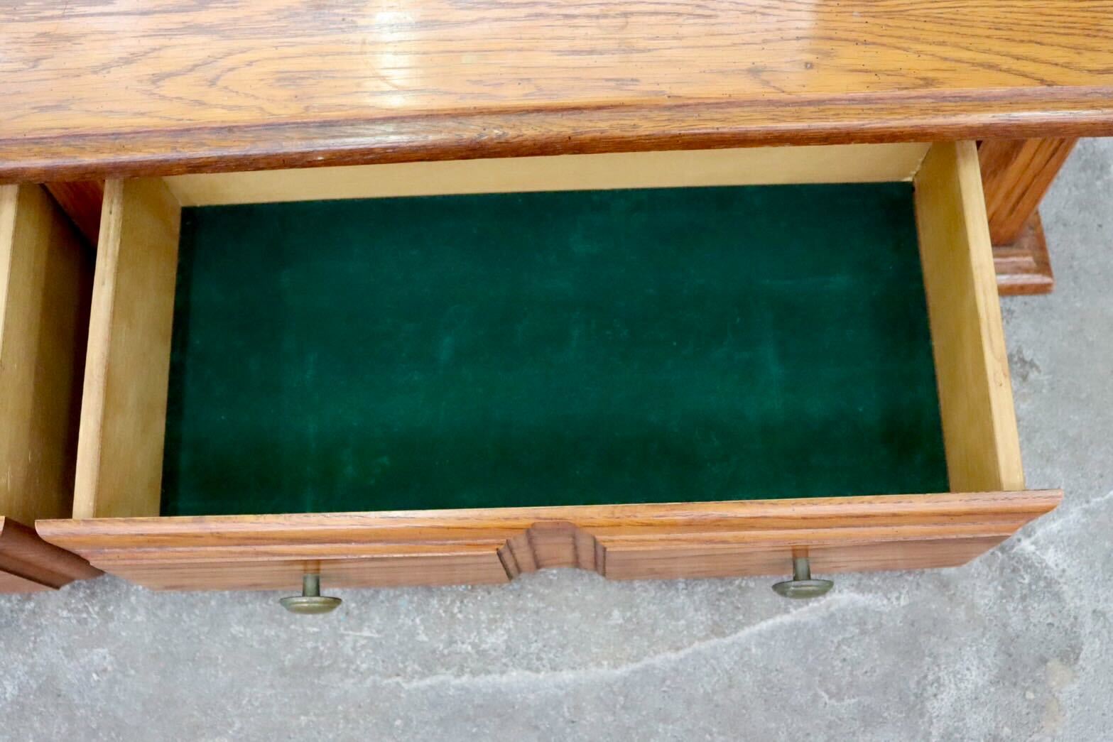 GMIH109○スタンドミラー 姿見 置き鏡 鏡 卓上ミラー ミラーキャビネット 木製 収納 引き出し ヴィンテージ カントリー