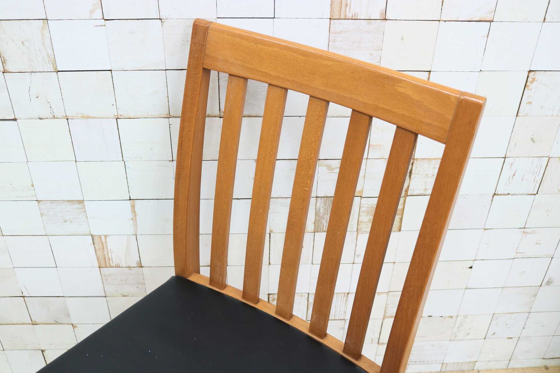 GMHS116A◯Calligaris / カリガリス ダイニングチェア アームレスチェア 食卓椅子 椅子 レザー イタリア ヴィンテージ