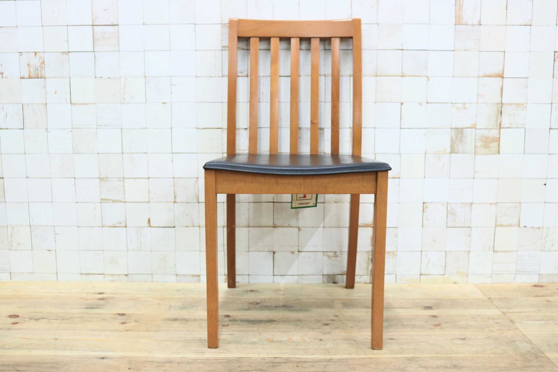 GMHS116B◯Calligaris / カリガリス ダイニングチェア アームレスチェア 食卓椅子 椅子 レザー イタリア ヴィンテージ