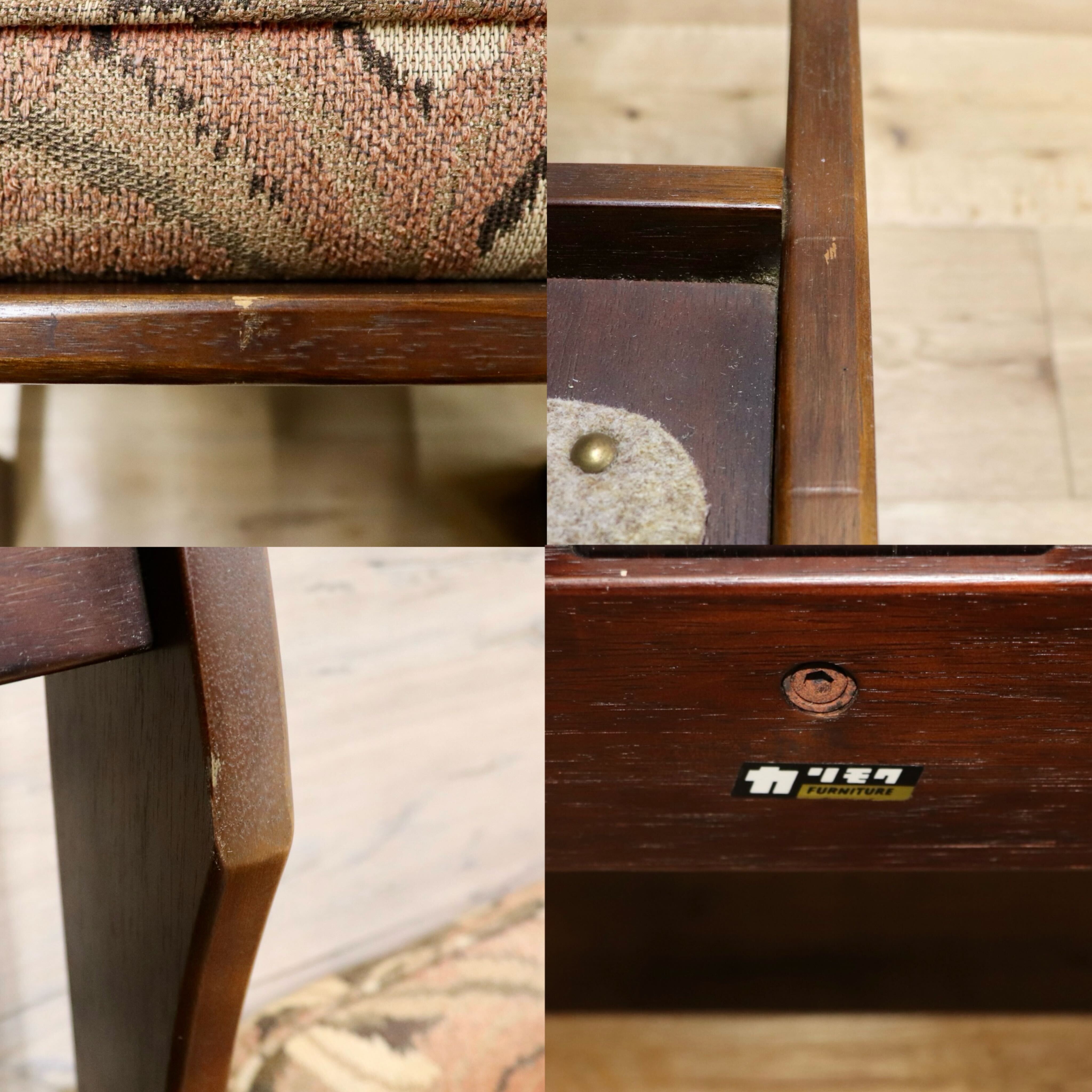 GMHK753○karimoku / カリモク シングルソファ 1人掛けソファ ラウンジチェア 椅子 クラシック ファブリック