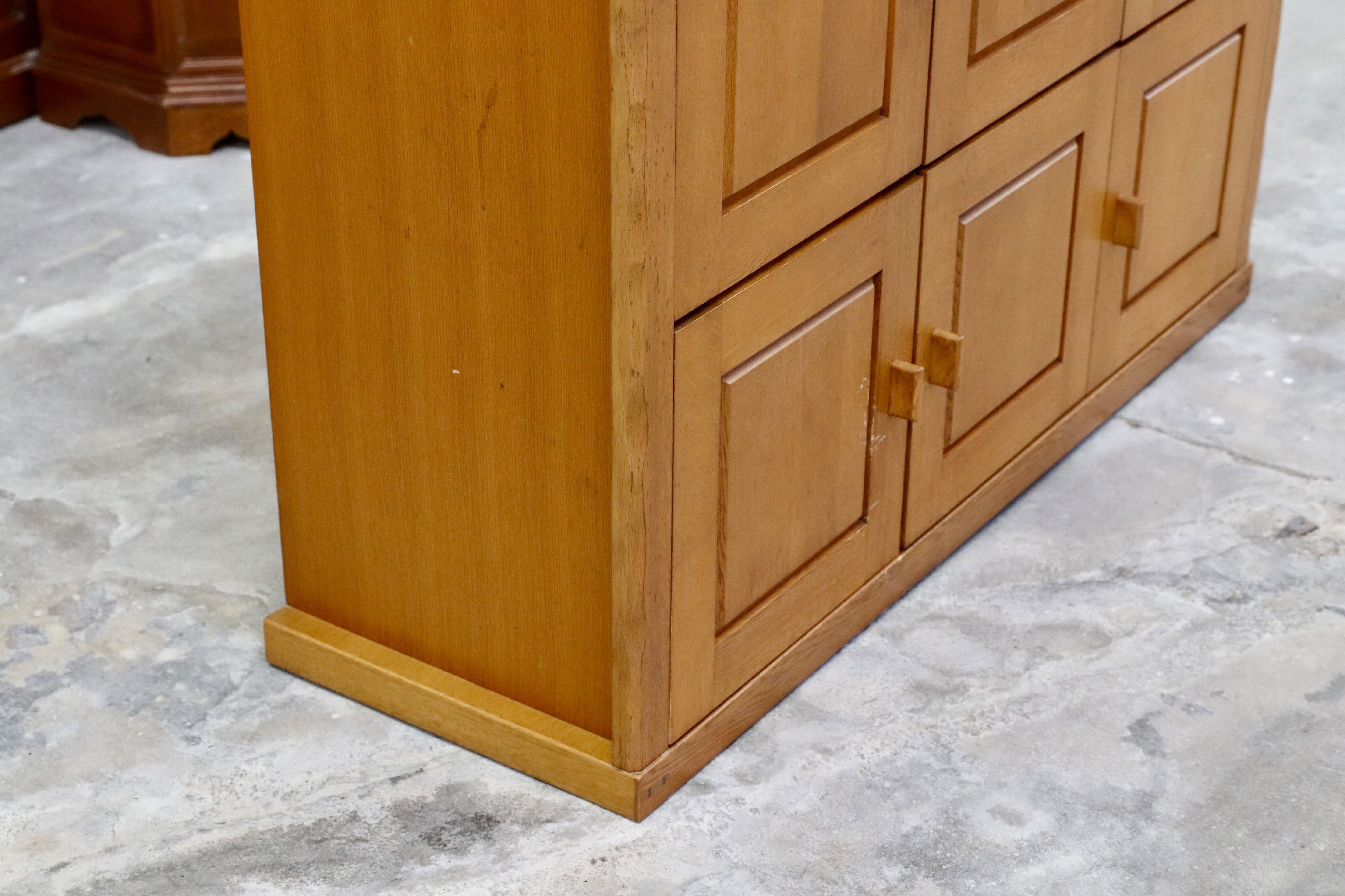 GMHH452A○飛騨産業 / HIDA キツツキ サイドボード リビングボード オーク材 収納家具 キャビネット ヴィンテージ