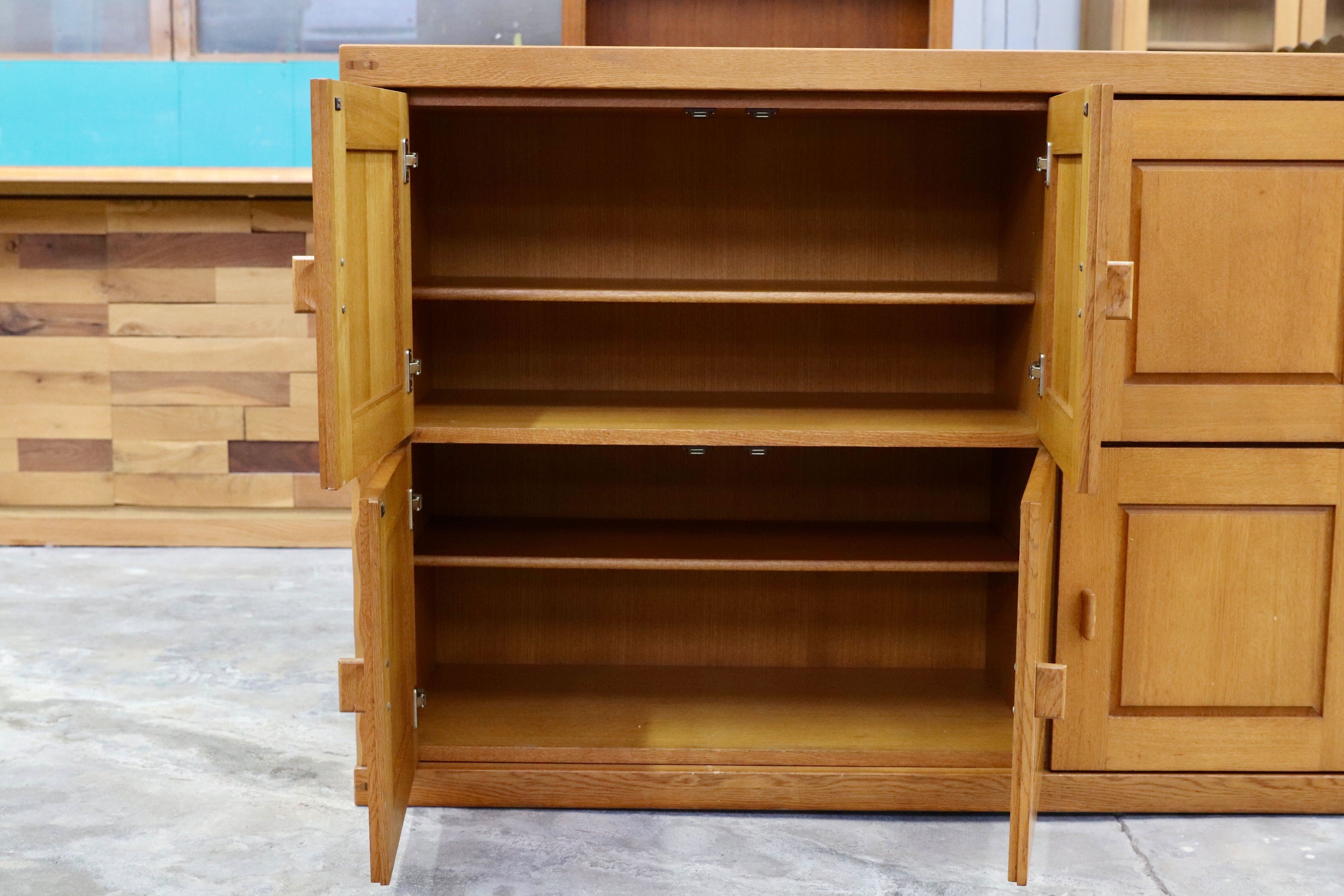 GMHH452A○飛騨産業 / HIDA キツツキ サイドボード リビングボード オーク材 収納家具 キャビネット ヴィンテージ