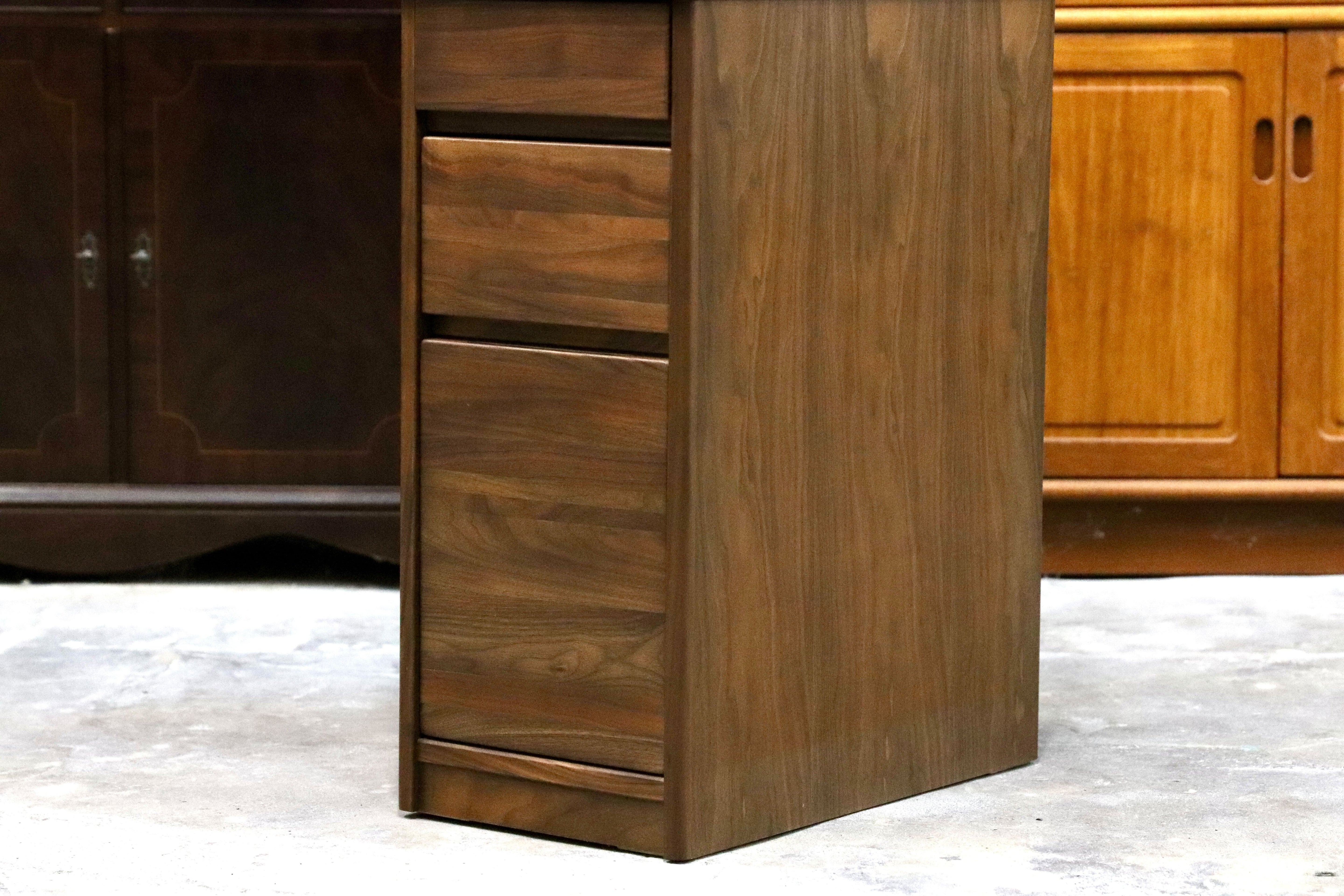 GMIH225C○起立木工 / KIRITSU FURNITURE ウォールナット デスクサイドラック 本棚 ブックシェルフ 棚 オープンシェルフ 北欧モダン