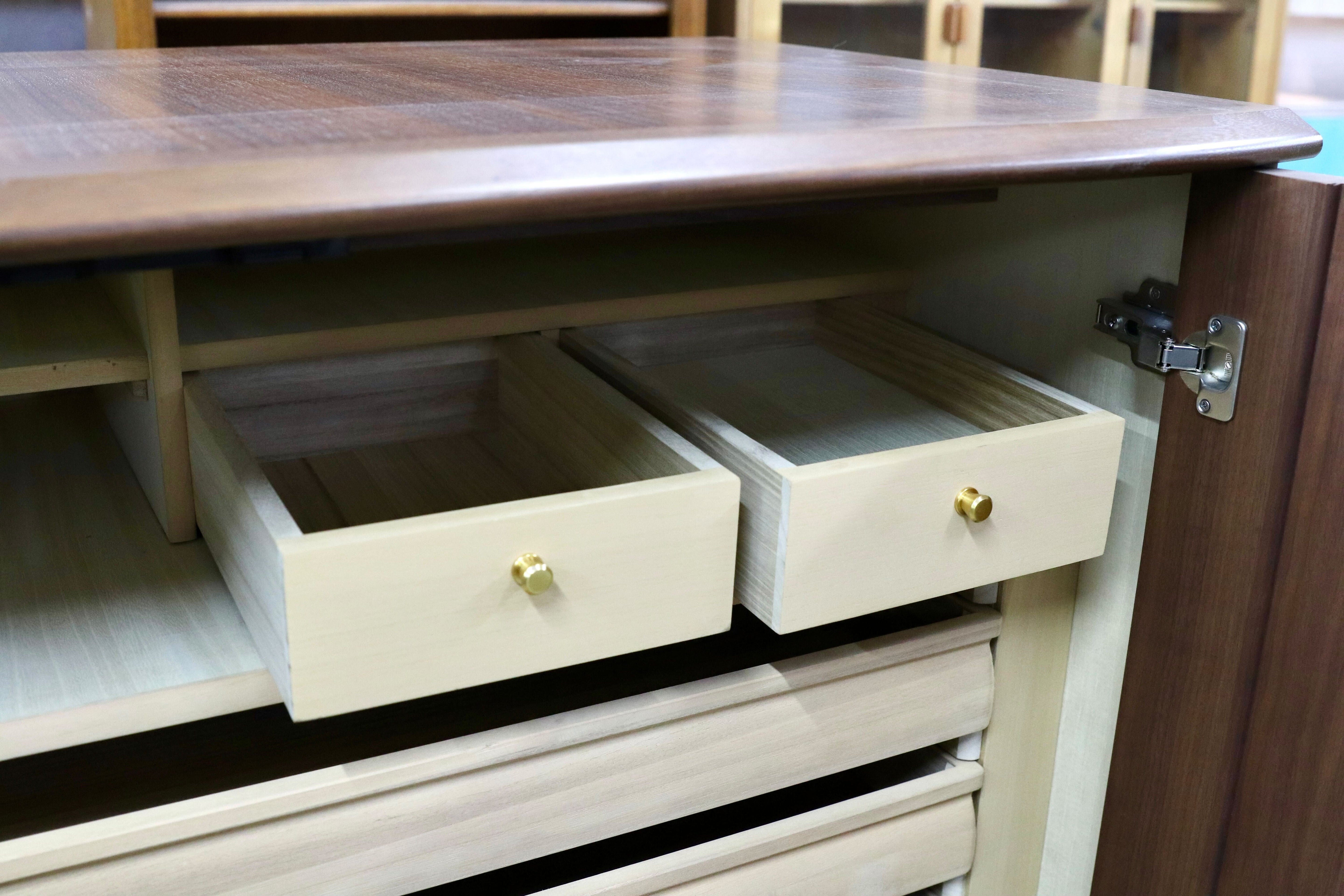 GMHK670○府中家具 和箪笥 整理箪笥 チェスト 箪笥 着物箪笥 ウォールナット調 内装桐材 府中焼印 モダン 家具