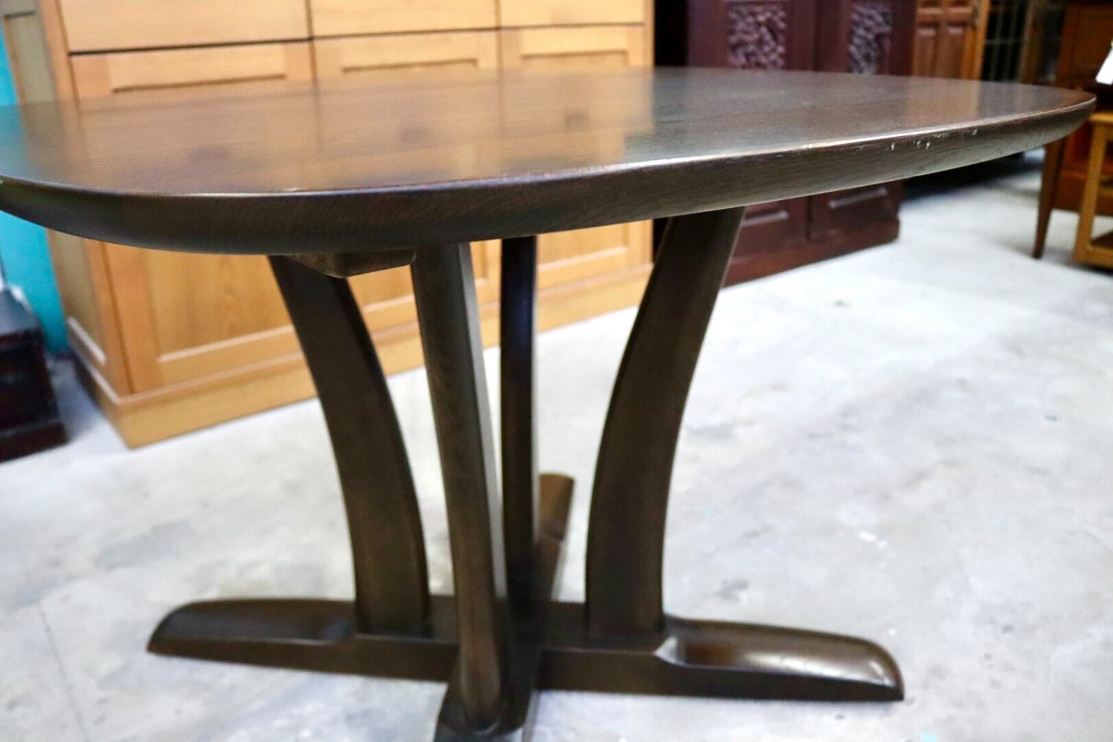 GMIK599○イバタインテリア / ibata ダイニングテーブル 食卓机 作業台 オーク材 モダン 飛騨家具 国産家具