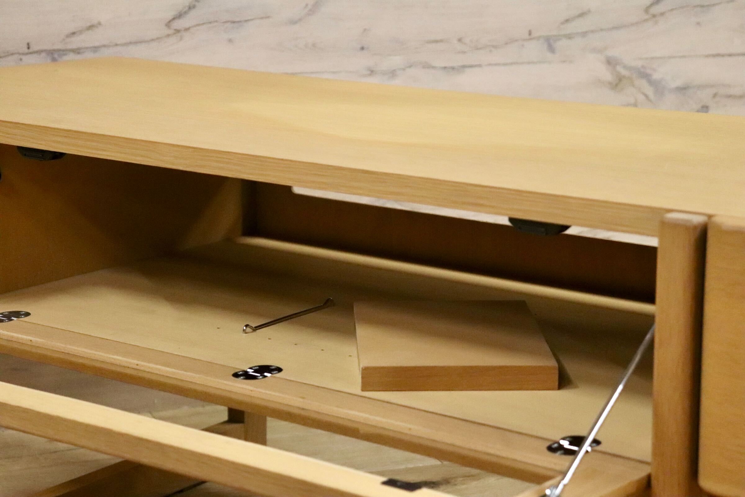 GMHK472○久和屋 / KUWAYA エレメントフロアー TVボード AVボード ローボード リビング収納 楢材 北欧スタイルACTUS