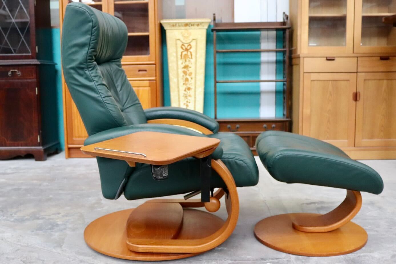 GMIK340○NORTHERN COMFORT / ノーザンコンフォート マニアーナ リクライニングチェア シングルソファ ノルウェー製 本革 北欧