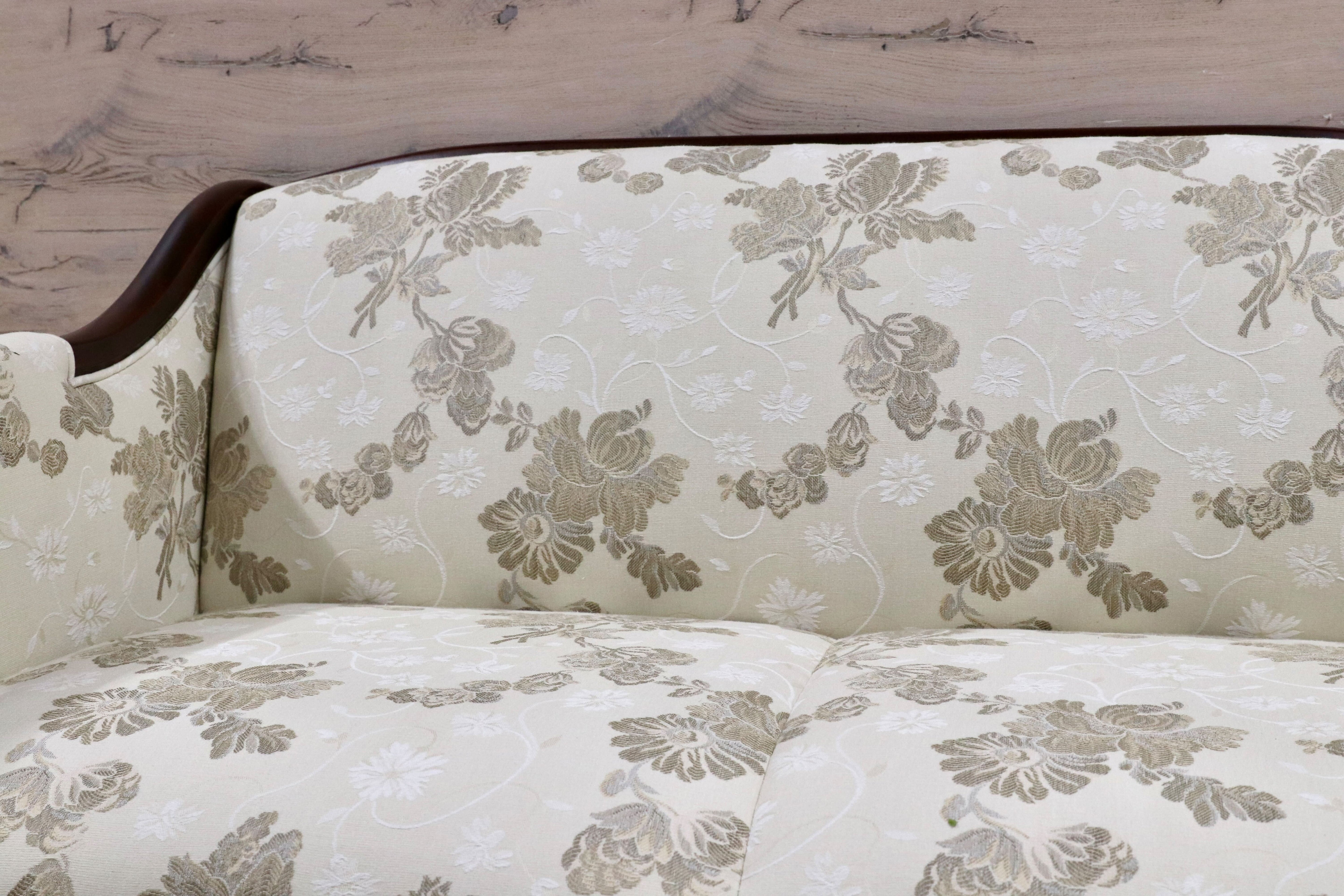 GMHS350○モリシゲ / MORISHIGE N-スペンサー 2人掛けソファ ラブソファ IDC大塚家具 クラシック エレガント 長椅子 約29万 美品