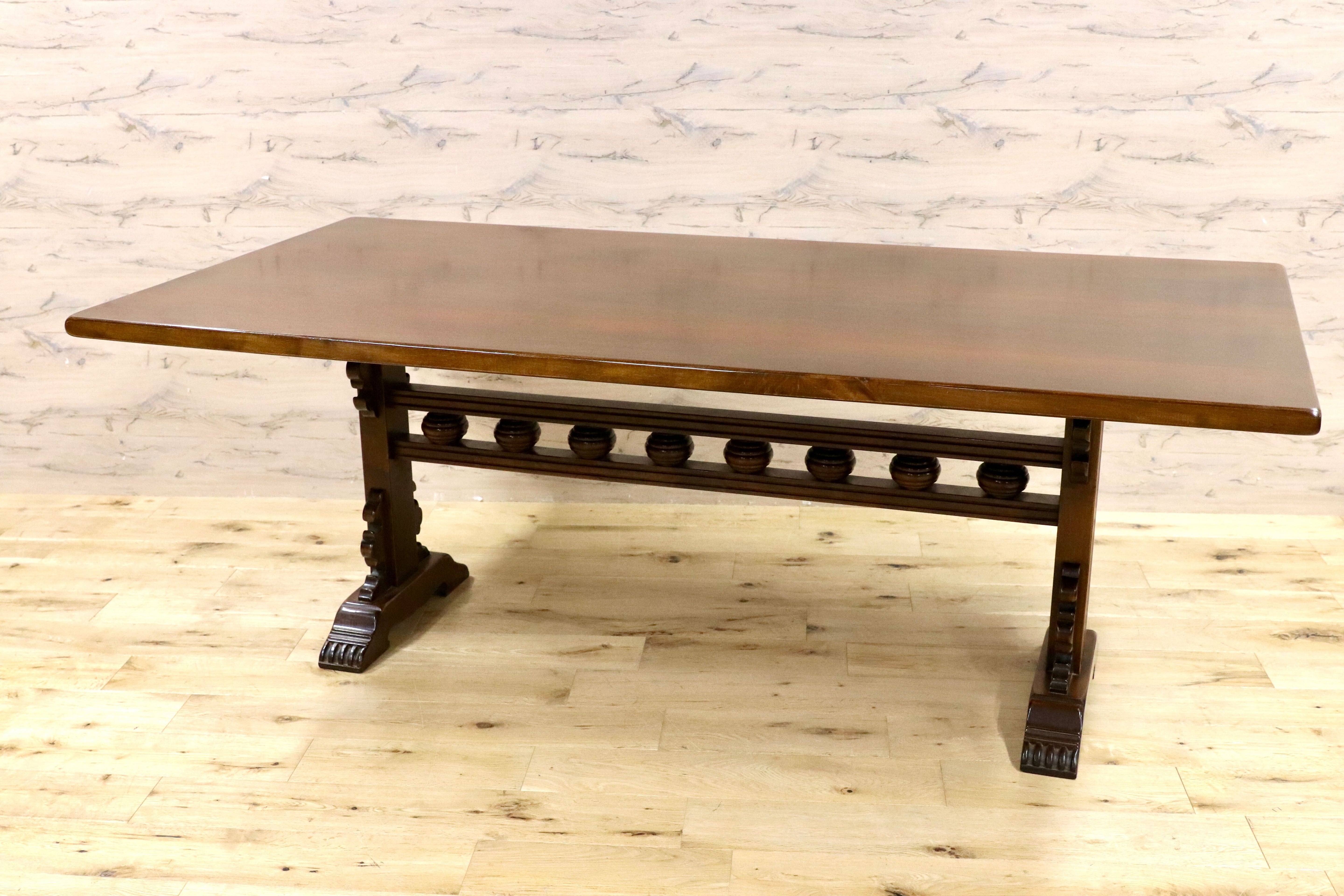 GMHO123○VARO.S.A. VALENTI / バロッサバレンティ ダイニングテーブル 食卓テーブル スペイン最高峰 クラシック IDC大塚家具 無垢材