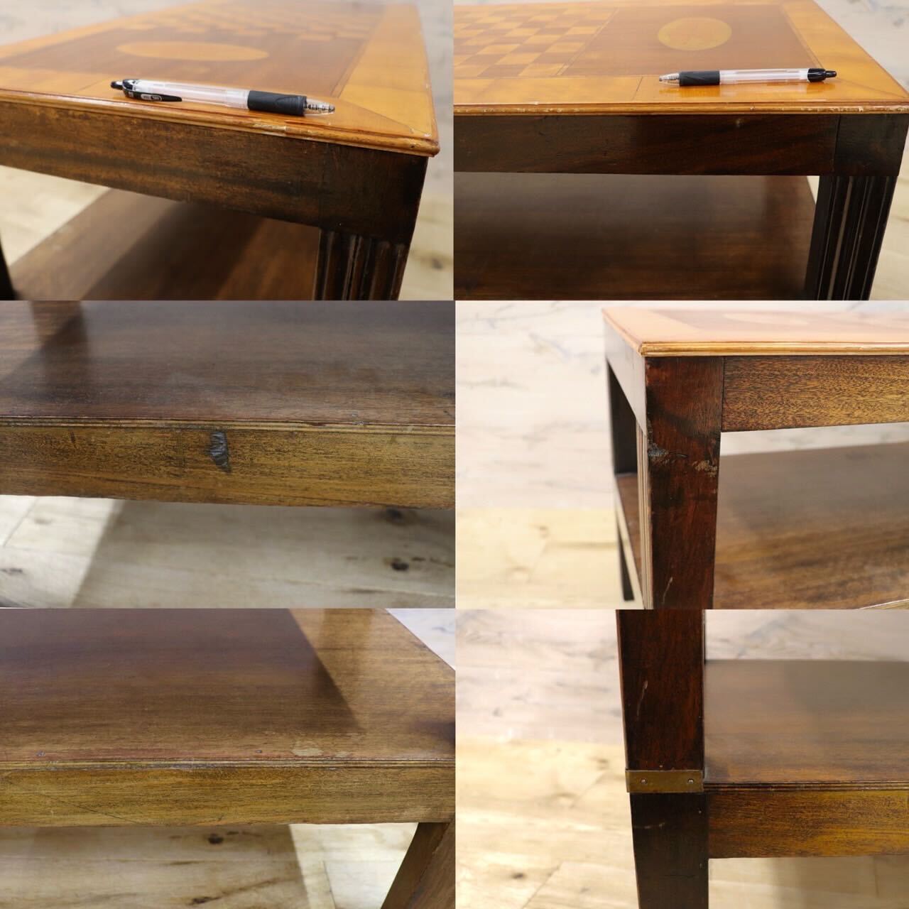 GMHH75○西洋 アンティーク センターテーブル リビングテーブル クラシック ヴィンテージ