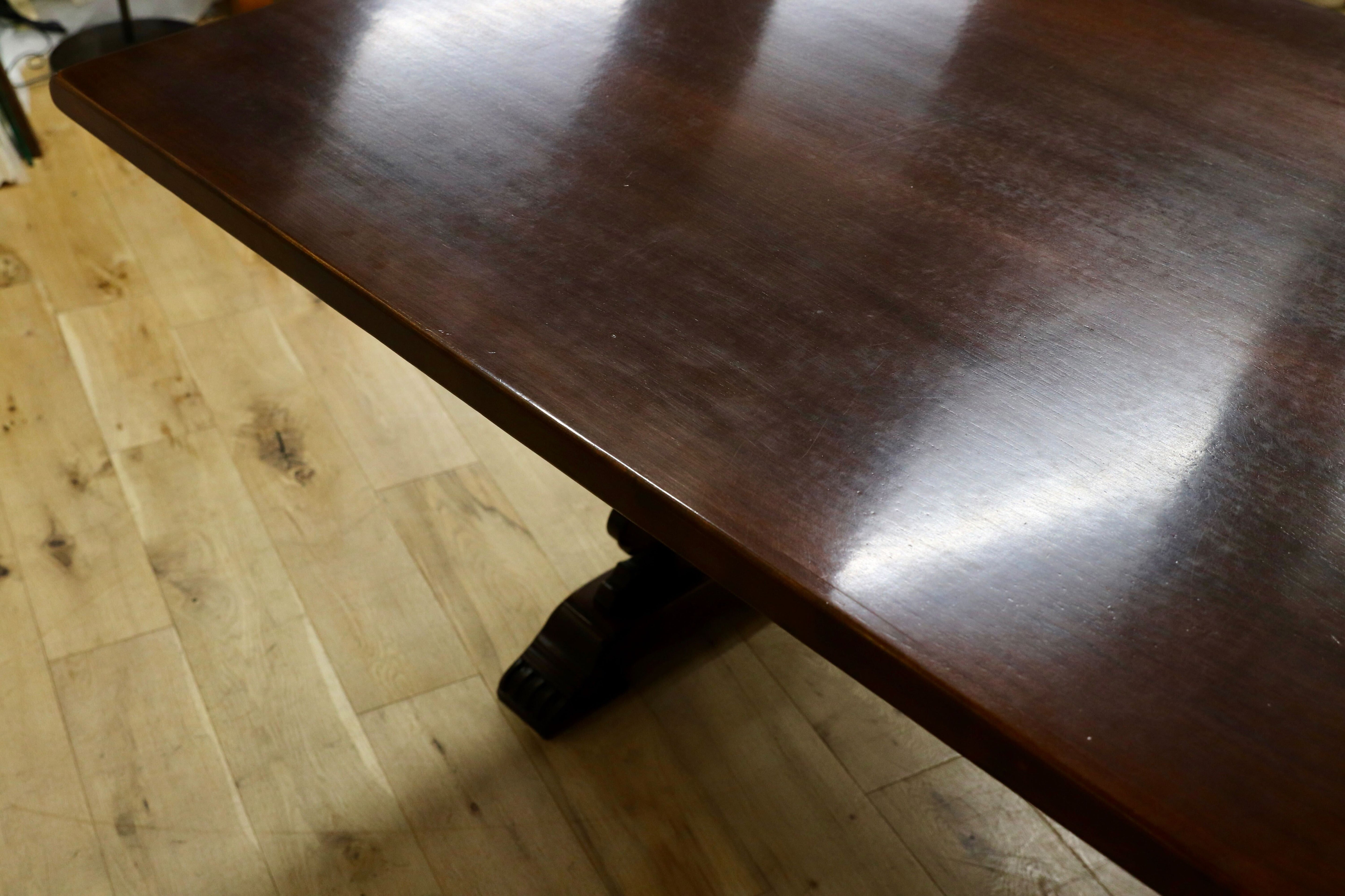 GMHO123○VARO.S.A. VALENTI / バロッサバレンティ ダイニングテーブル 食卓テーブル スペイン最高峰 クラシック IDC大塚家具 無垢材