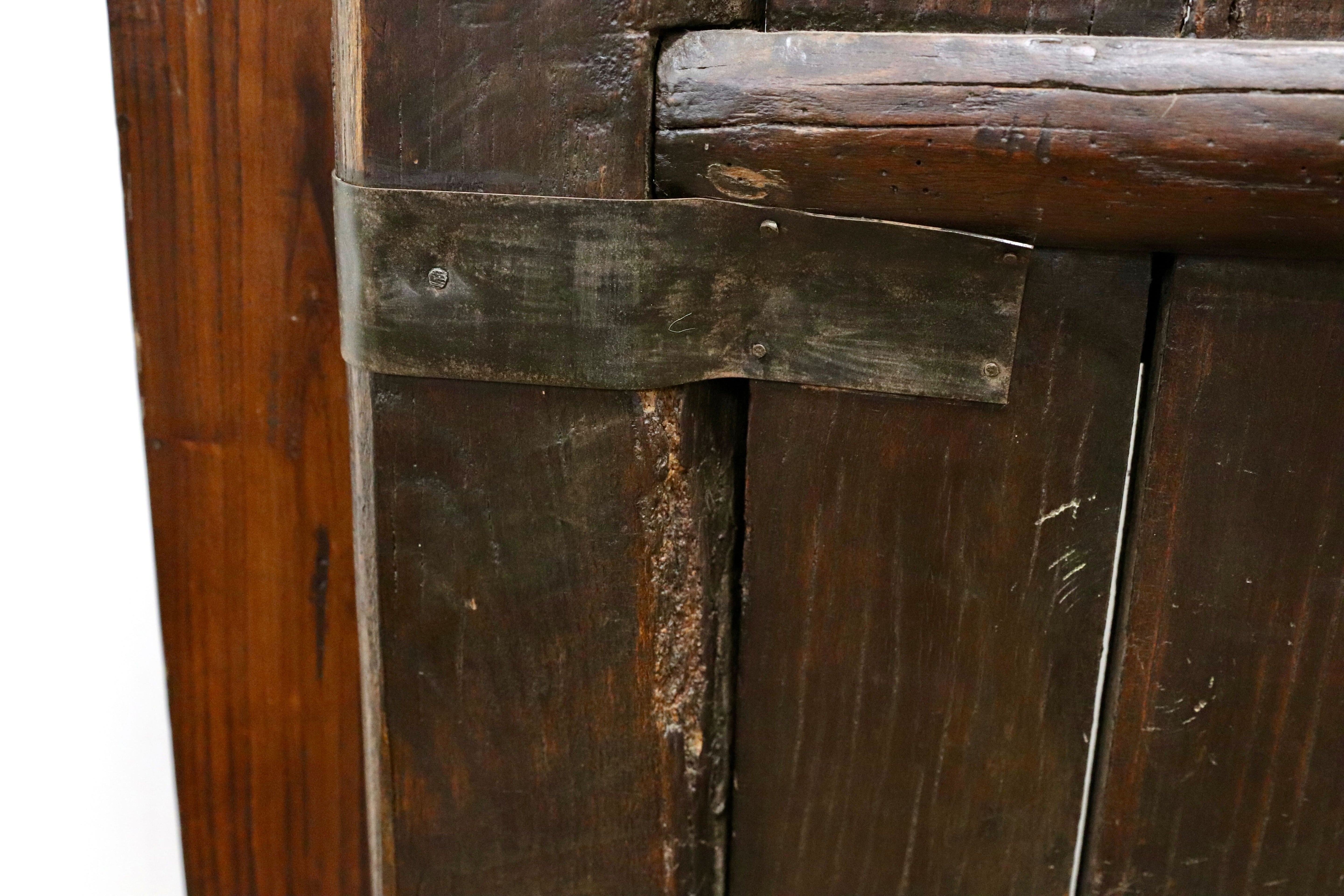 GMGH477○年代物 蔵扉 両開き 時代扉 建具 オブジェ 稀少 アンティーク