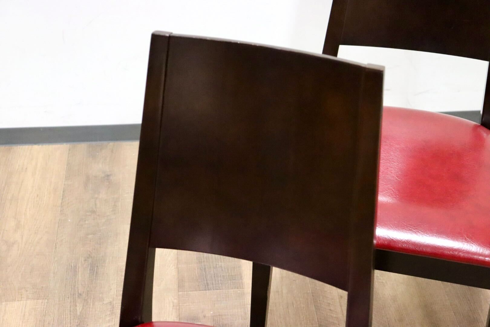 GMHH21C○CRES ダイニングチェア 椅子 2脚セット 合皮 食卓椅子 木製