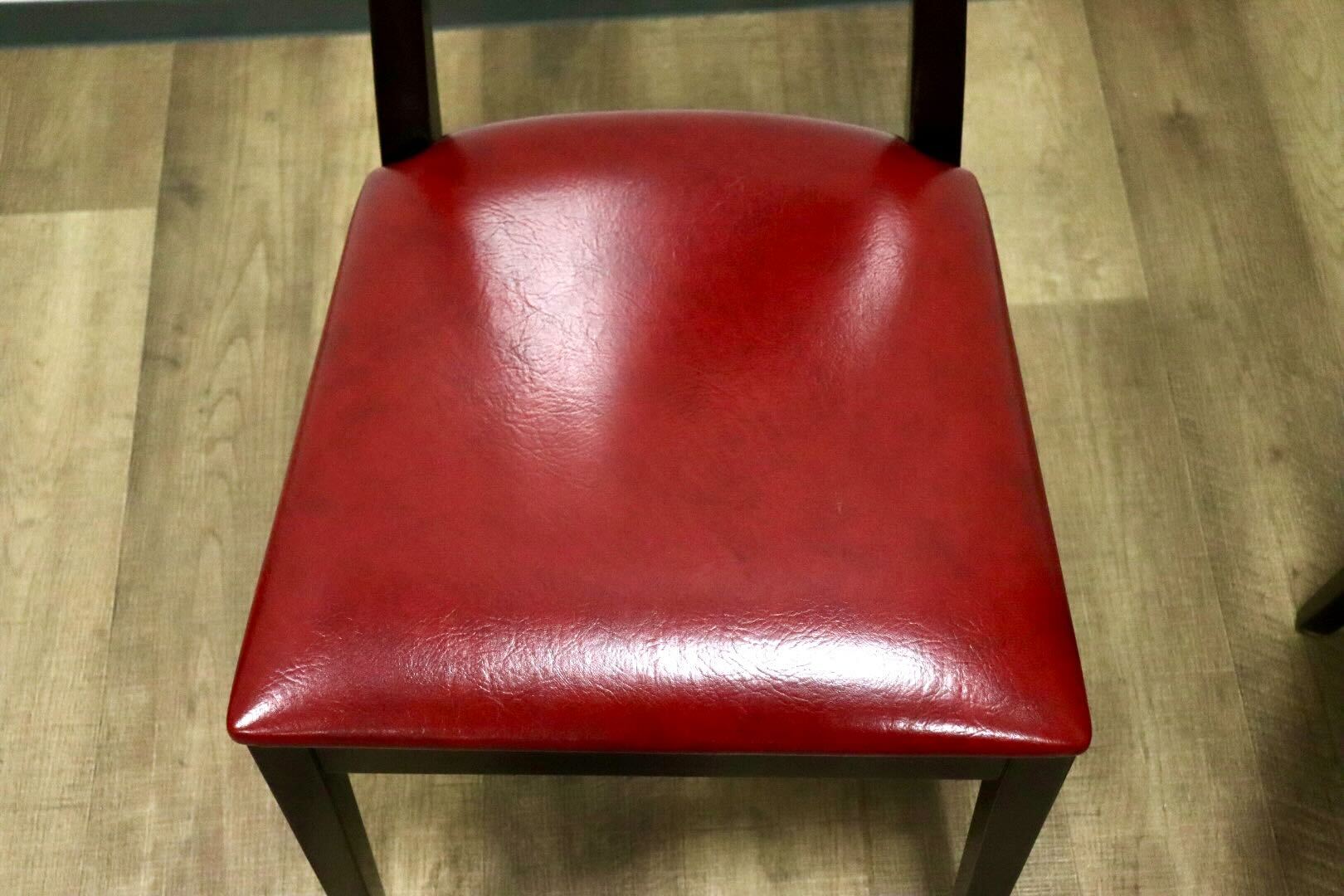 GMHH21C○CRES ダイニングチェア 椅子 2脚セット 合皮 食卓椅子 木製