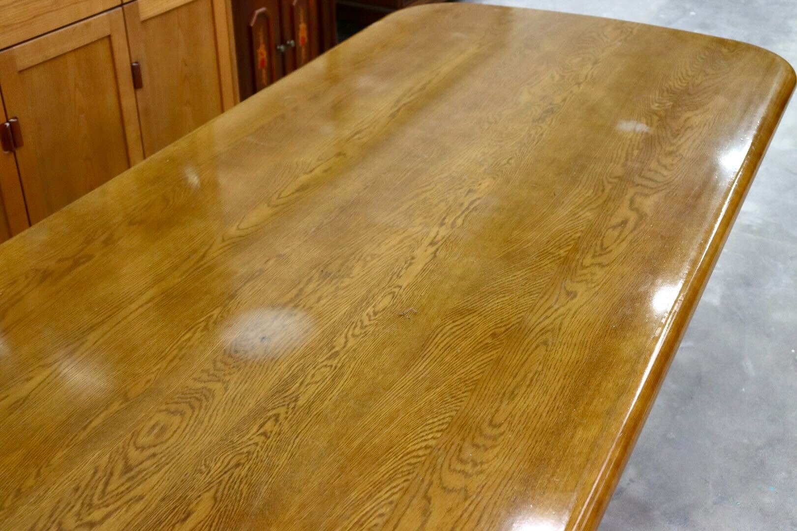 GMIH24○浜本工芸 / HAMAMOTO ダイニングテーブル 食卓テーブル 作業台 楢材 無垢 机 テーブル モダン 国産家具