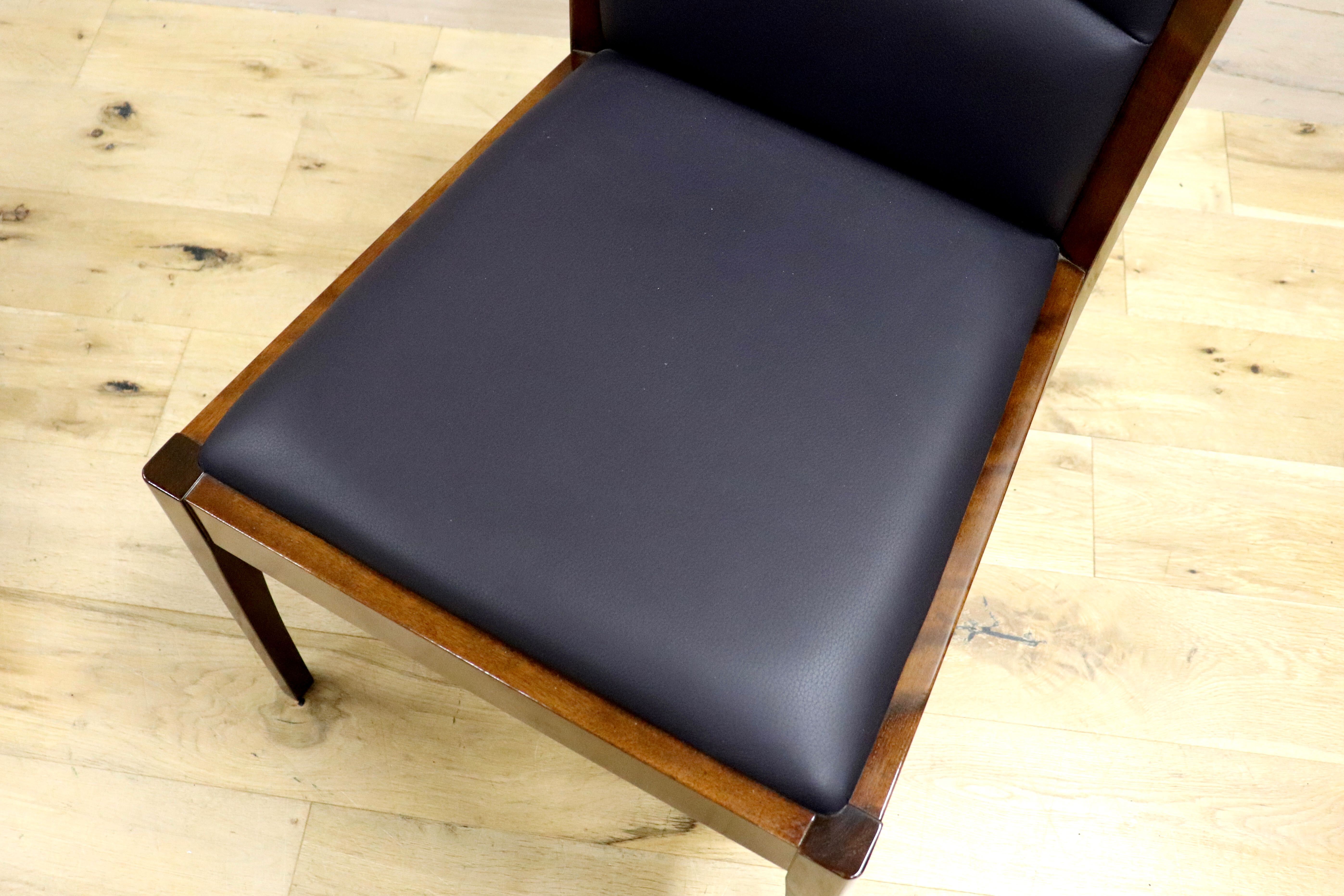 GMHF40B○モリシゲ / MORISHIGE アームレスチェア 2脚セット 椅子 ダイニングチェア 本革 レザー IDC大塚家具 高級家具 モダン