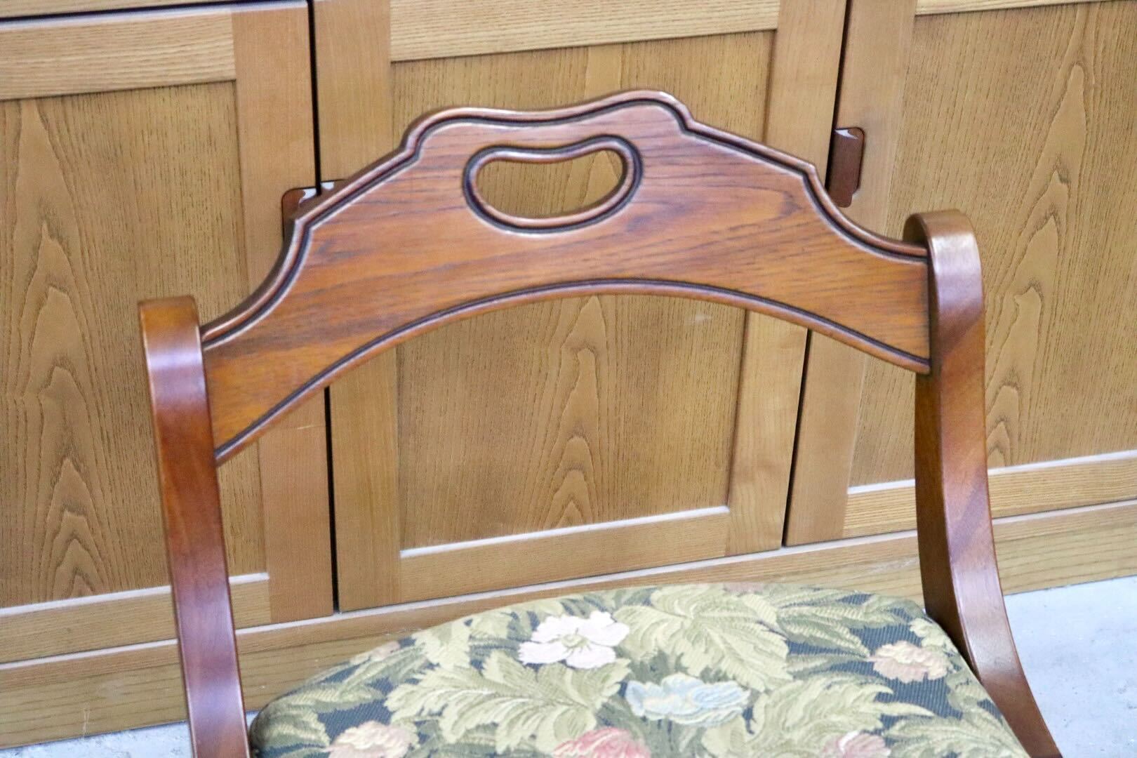 GMIK674A○DREXEL HERITAGE / ドレクセルヘリテイジ エスペラント ダイニングチェア 椅子 キャスター ヴィンテージ クラシック 定価約21万