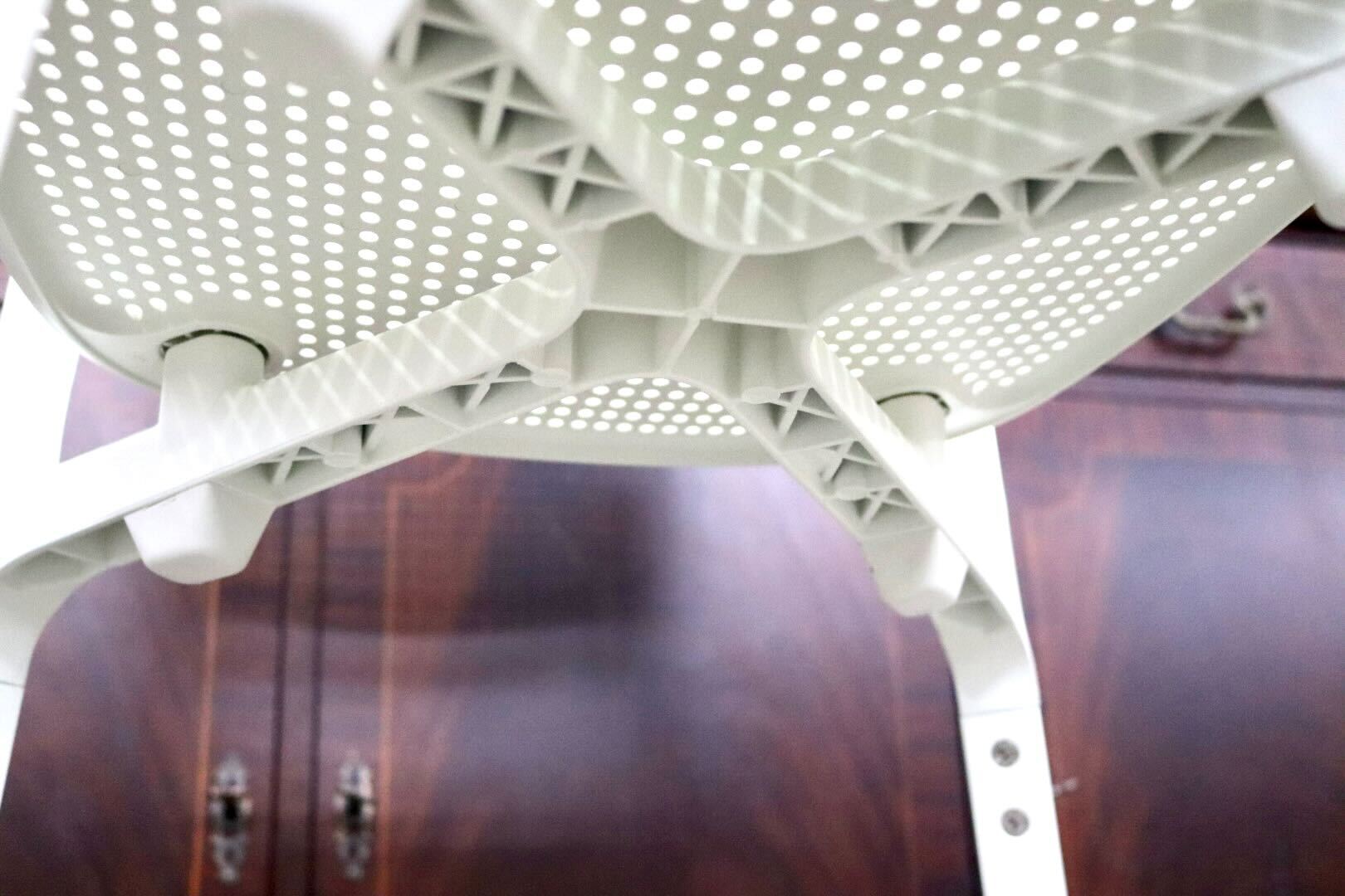 GMIS275A○KRISTALIA / クリスタリア COLANDER ダイニングチェア 椅子 2脚セット スタッキング モダン イタリア 白 展示品 定価約10万