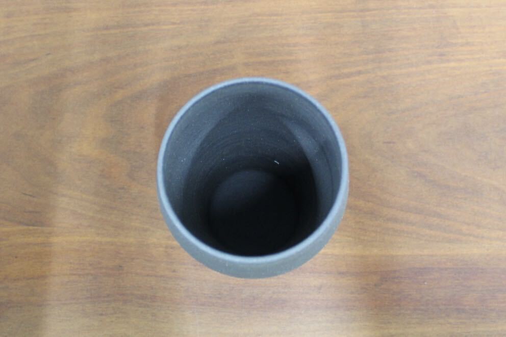 GMJO122A〇市野悟窯 市野哲次 丹波焼 彩色線象嵌 ビアカップ 陶器 現代陶芸 作家物