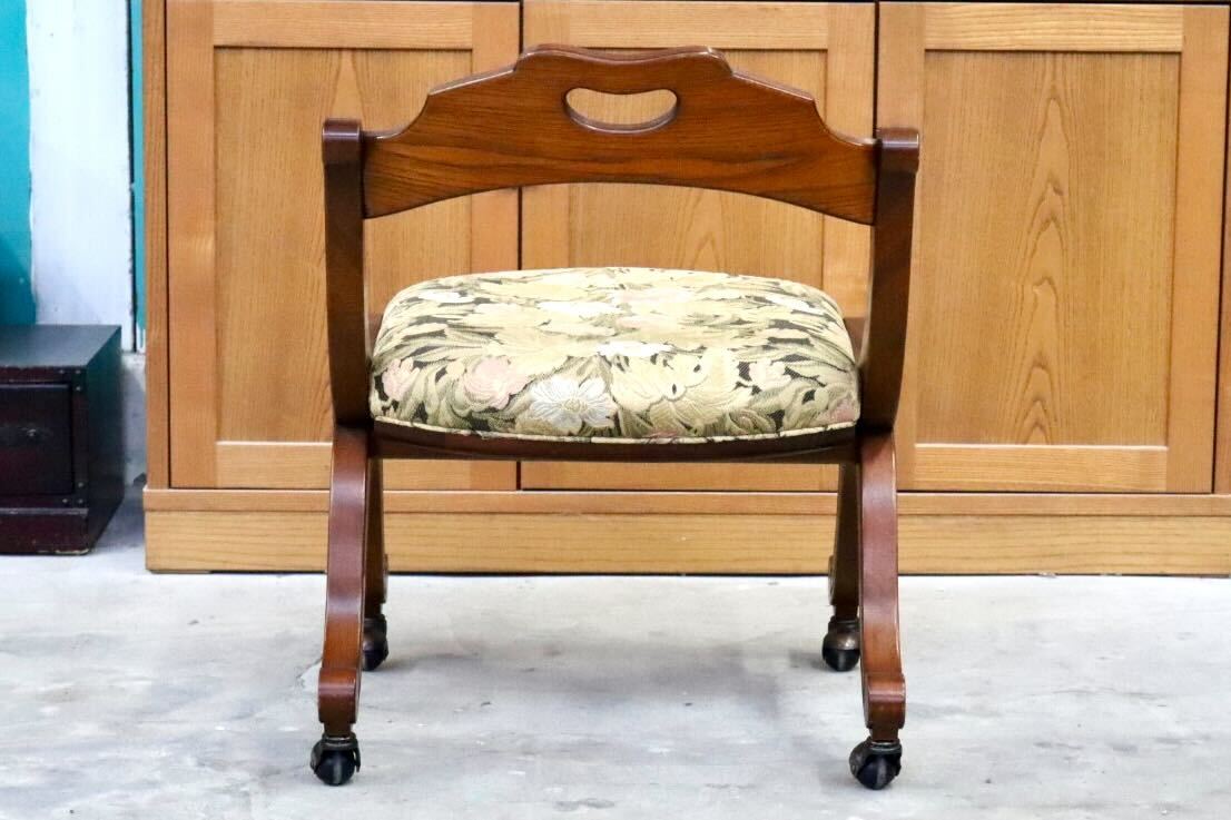 GMIK674B○DREXEL HERITAGE / ドレクセルヘリテイジ エスペラント ダイニングチェア 椅子 キャスター ヴィンテージ クラシック 定価約21万