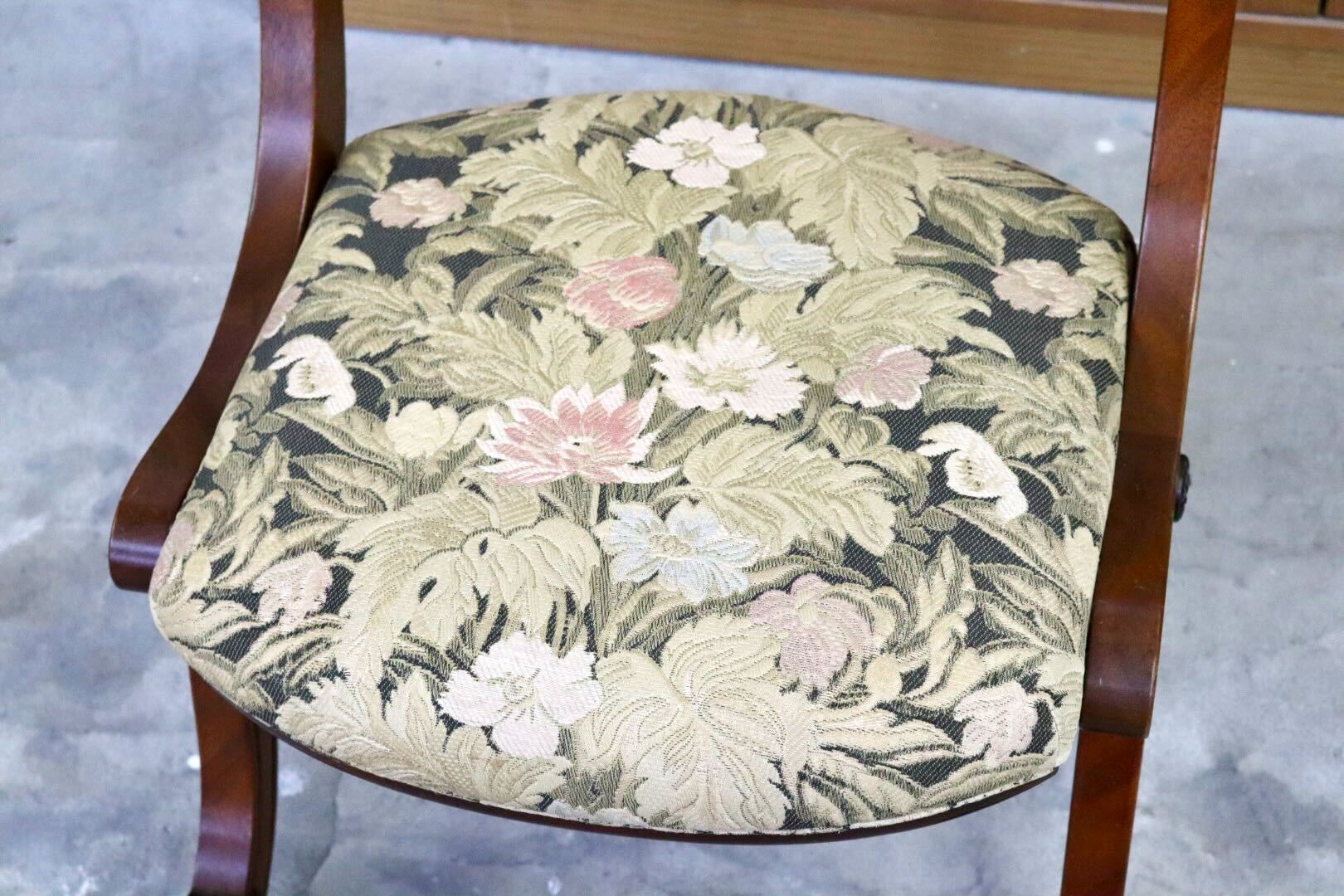 GMIK674B○DREXEL HERITAGE / ドレクセルヘリテイジ エスペラント ダイニングチェア 椅子 キャスター ヴィンテージ クラシック 定価約21万