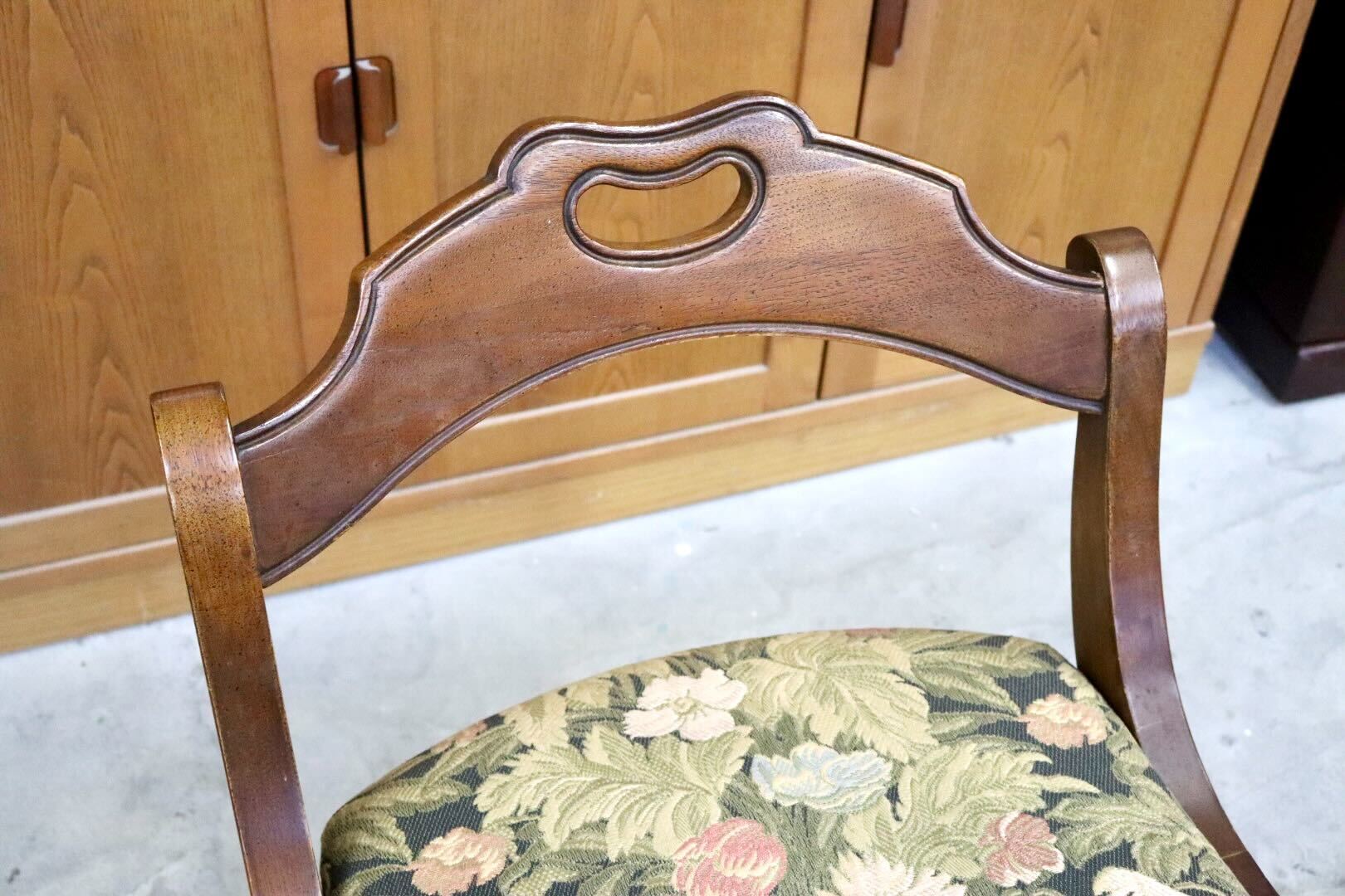 GMIK674C○DREXEL HERITAGE / ドレクセルヘリテイジ エスペラント ダイニングチェア 椅子 キャスター ヴィンテージ クラシック 定価約21万