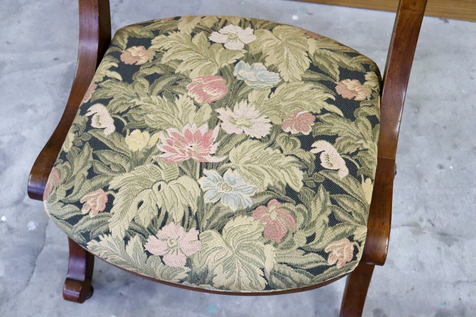 GMIK674D○DREXEL HERITAGE / ドレクセルヘリテイジ エスペラント ダイニングチェア 椅子 キャスター ヴィンテージ クラシック 定価約21万