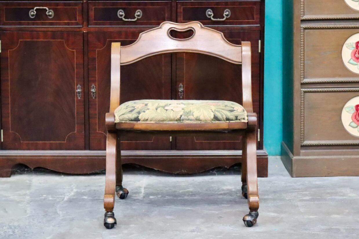 GMIK674E○DREXEL HERITAGE / ドレクセルヘリテイジ エスペラント ダイニングチェア 椅子 キャスター ヴィンテージ クラシック 定価約21万