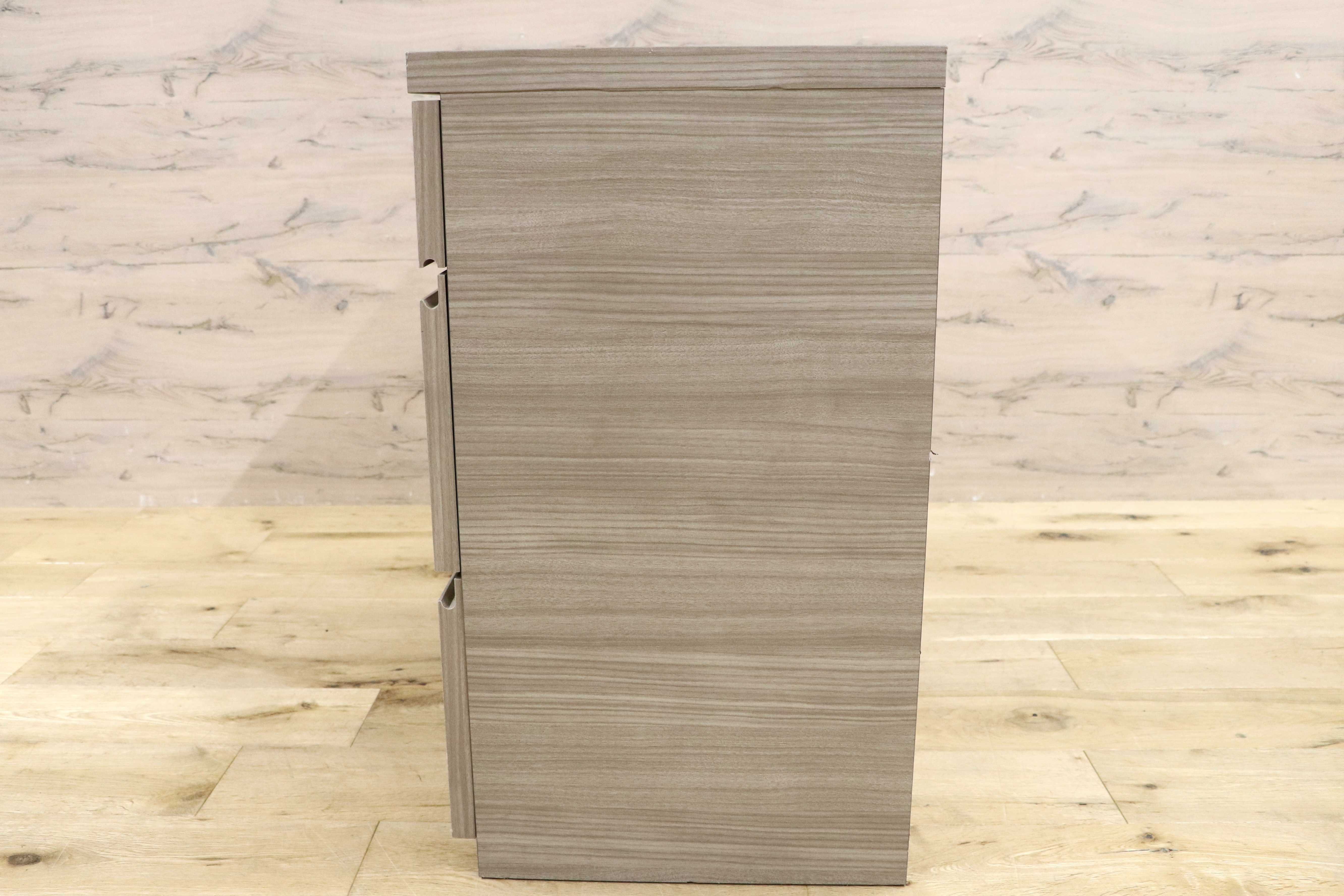 GMIH240○ガラスコレクションケース付き チェスト アクセサリーケース 収納 引き出し 収納タンス ベッドサイドチェスト 展示品