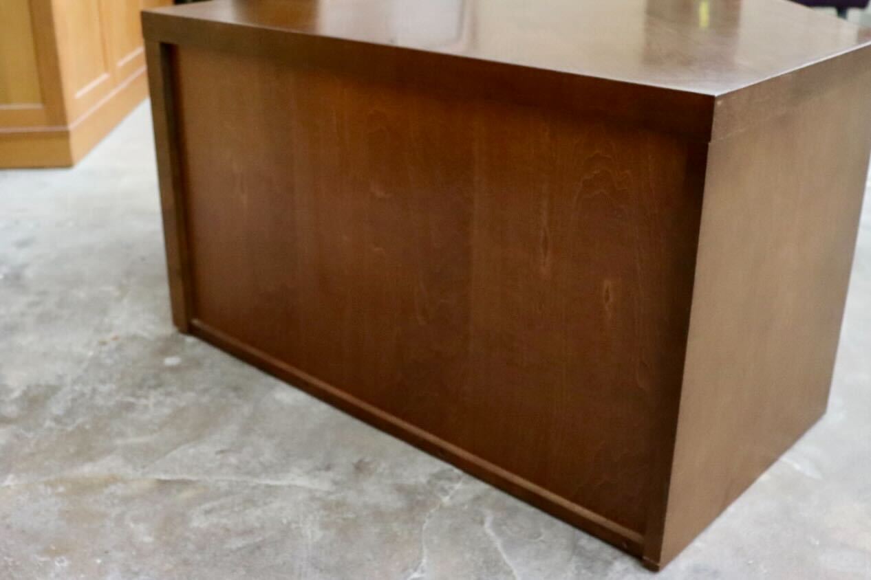 GMIK351A○karimoku / カリモク コーナーテレビ台 コーナーキャビネット 飾り棚 リビング収納 オーク材 国産家具 レトロ 木製 収納