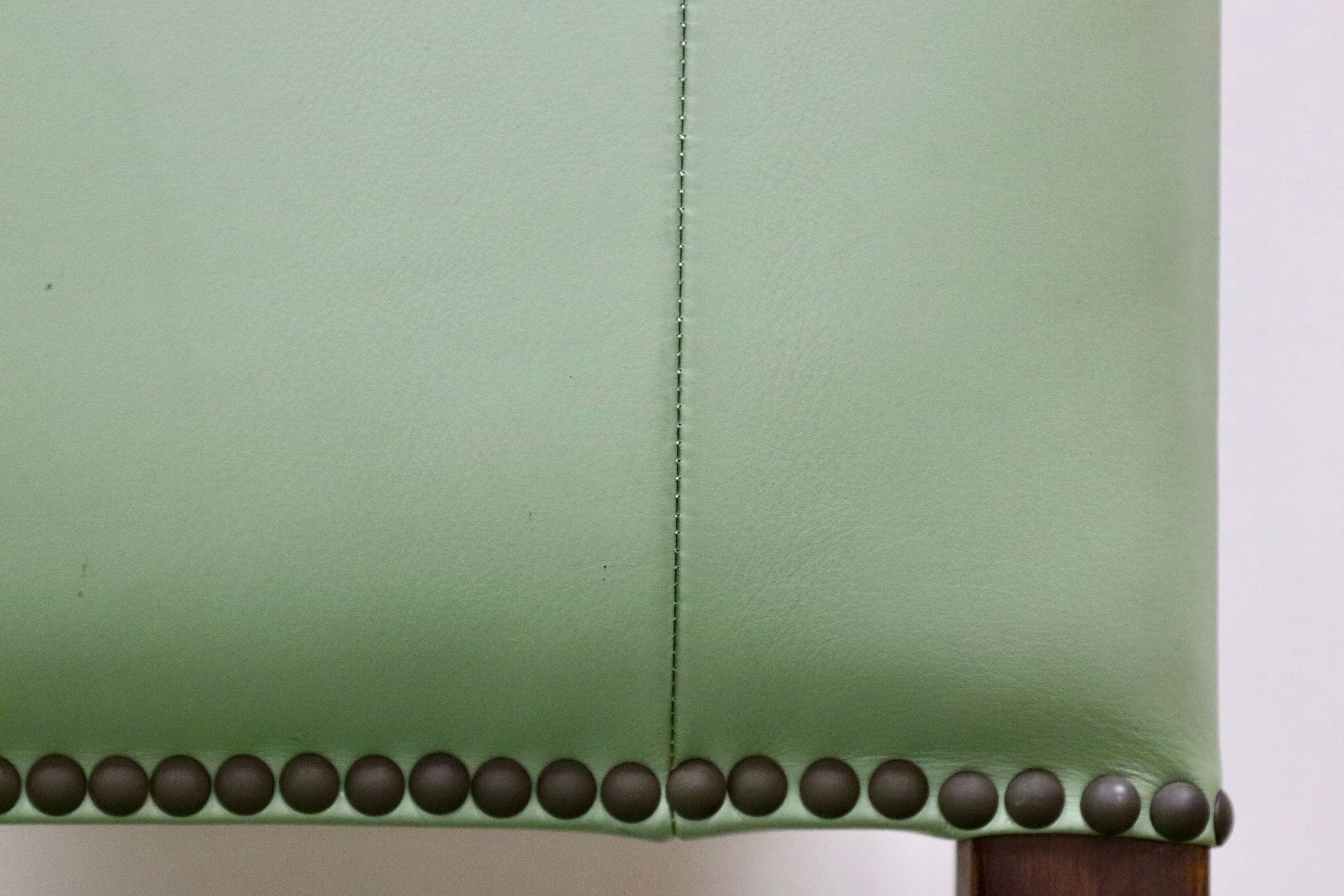 GMGH476A○VARO.S.A. VALENTI / バロッサバレンティ スペイン最高峰 ダイニングチェア 椅子 本革 IDC大塚家具 約19万 稀少 ヴィンテージ