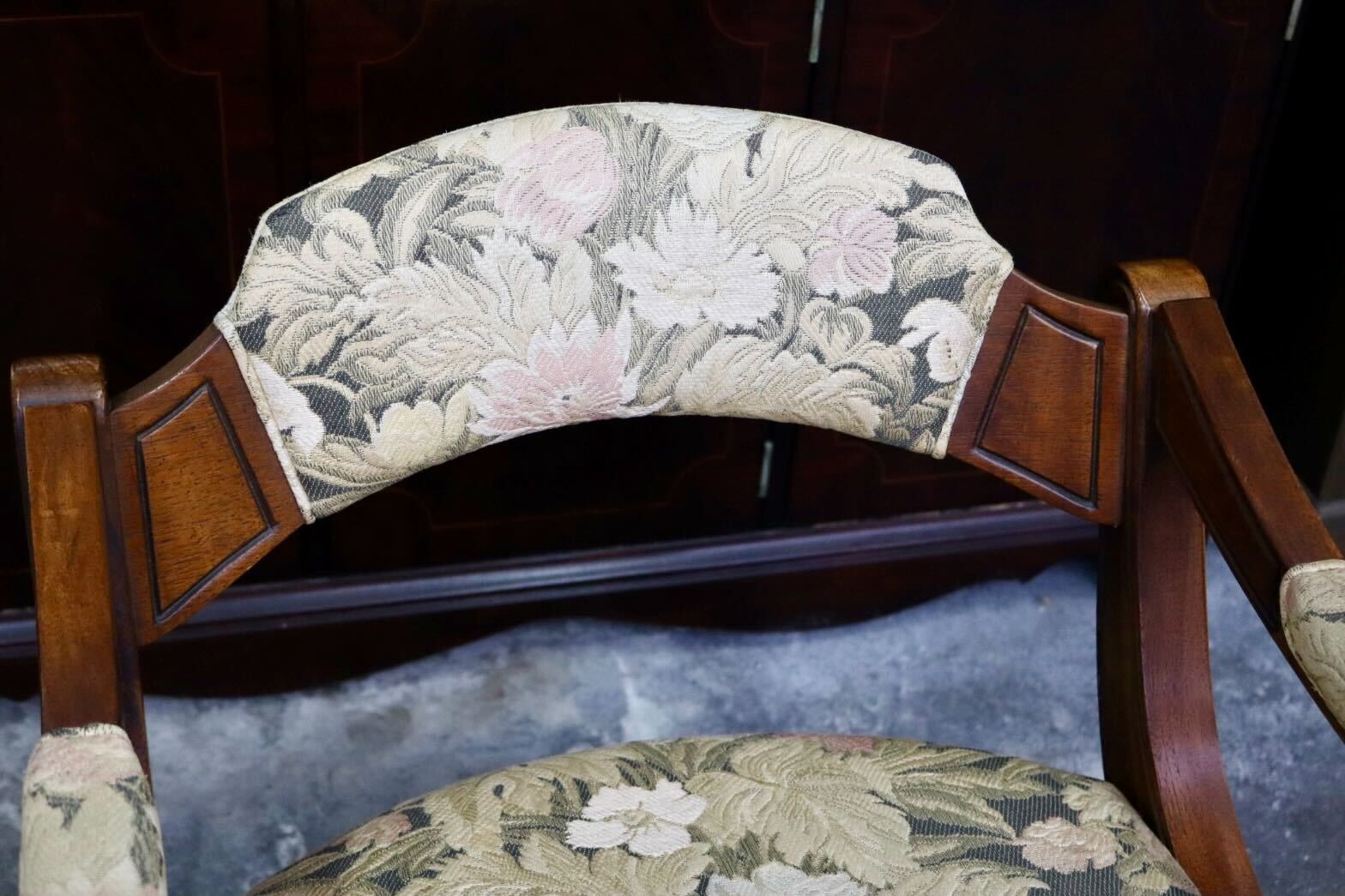 GMIK674G○DREXEL HERITAGE / ドレクセルヘリテイジ エスペラント ダイニングチェア 椅子 アームチェア ヴィンテージ クラシック