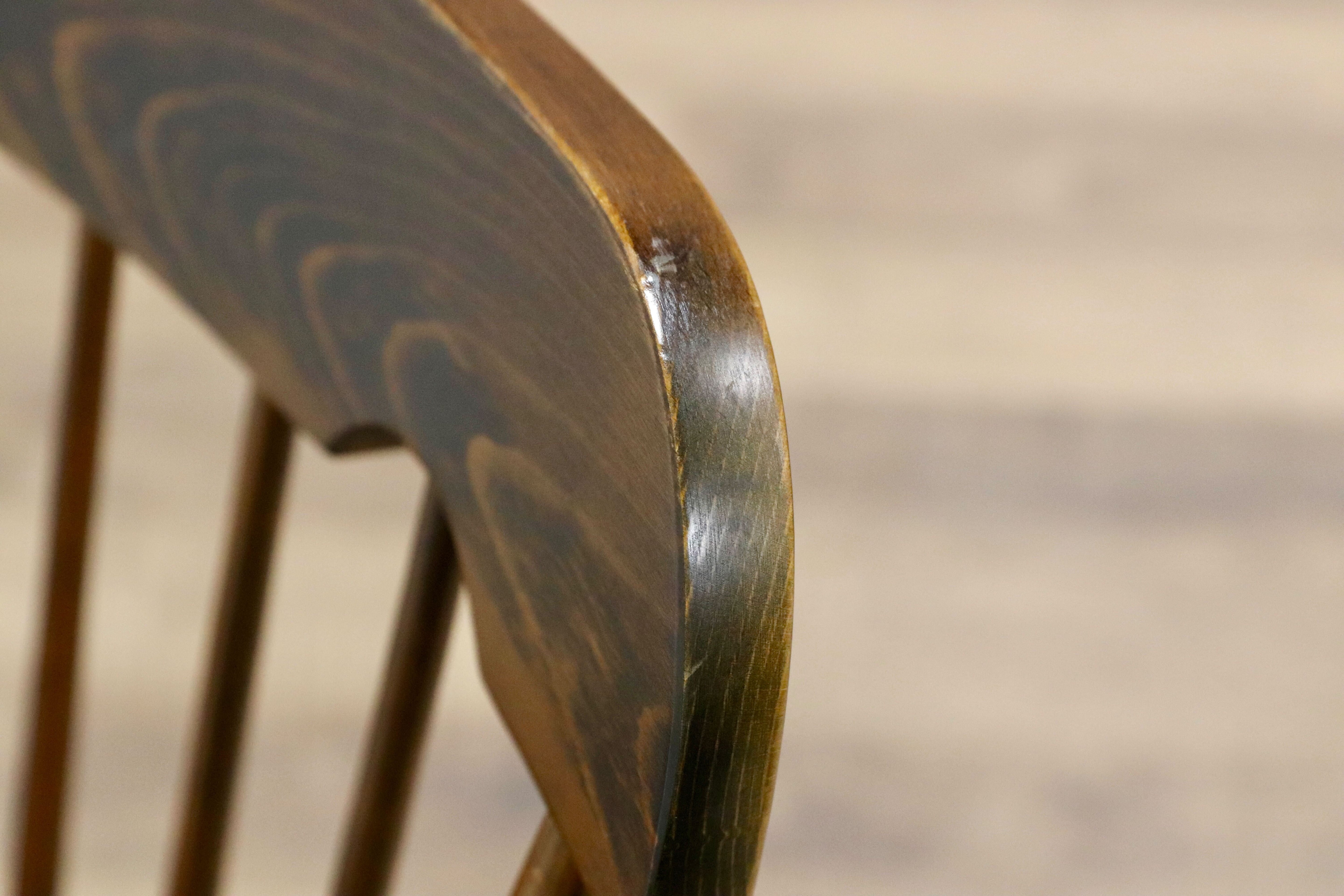 GMGS241○飛騨の家具 ヒダ ダイネット ロッキングチェア 揺り椅子 レトロ アンティーク ヴィンテージ チェア 椅子 安楽椅子