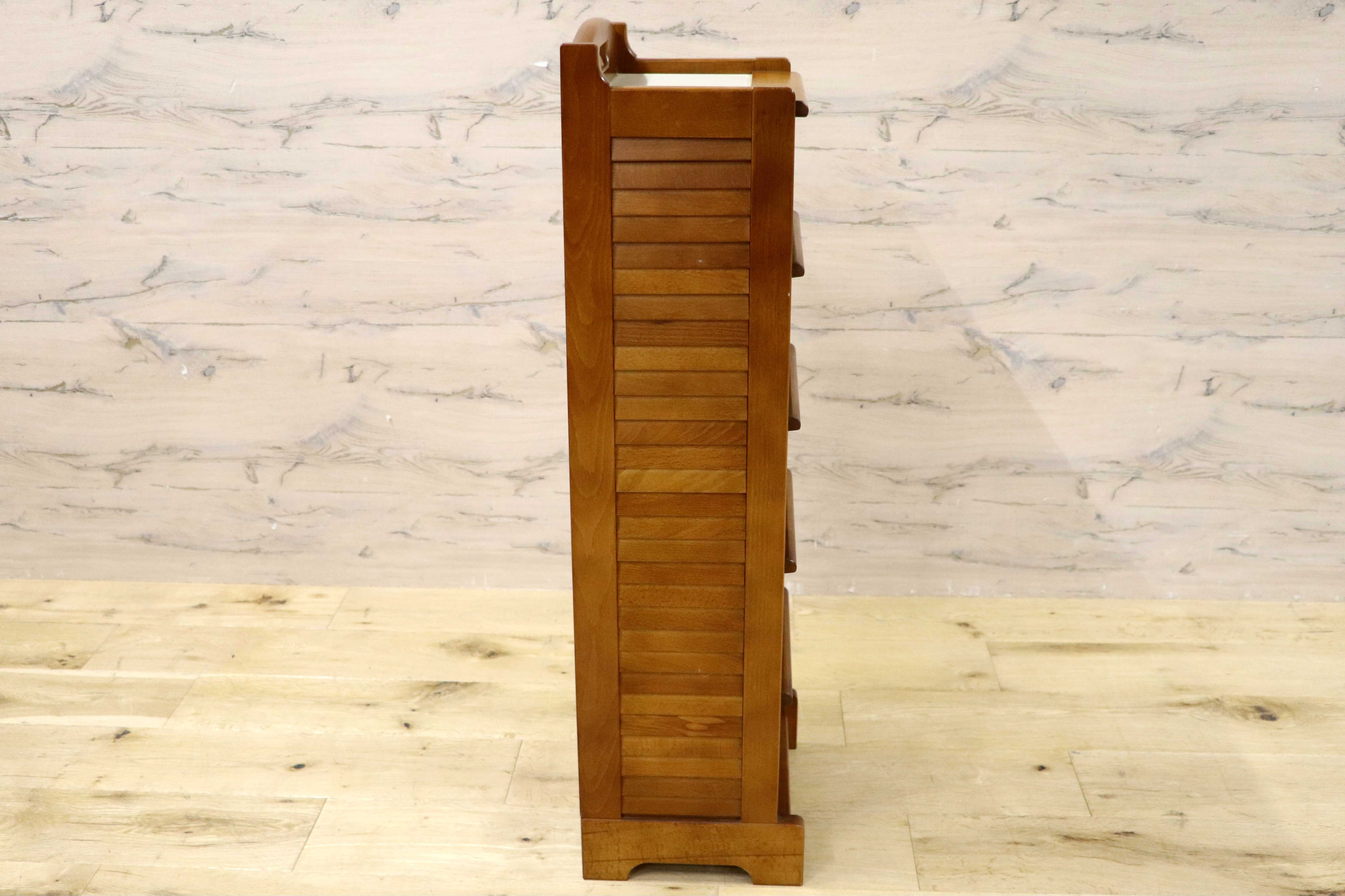 GMIH277A○Karimoku / カリモク オールドカリモク 下駄箱 シューズラック スリッパラック シェルフ ヴィンテージ 棚 ラック 木製 玄関