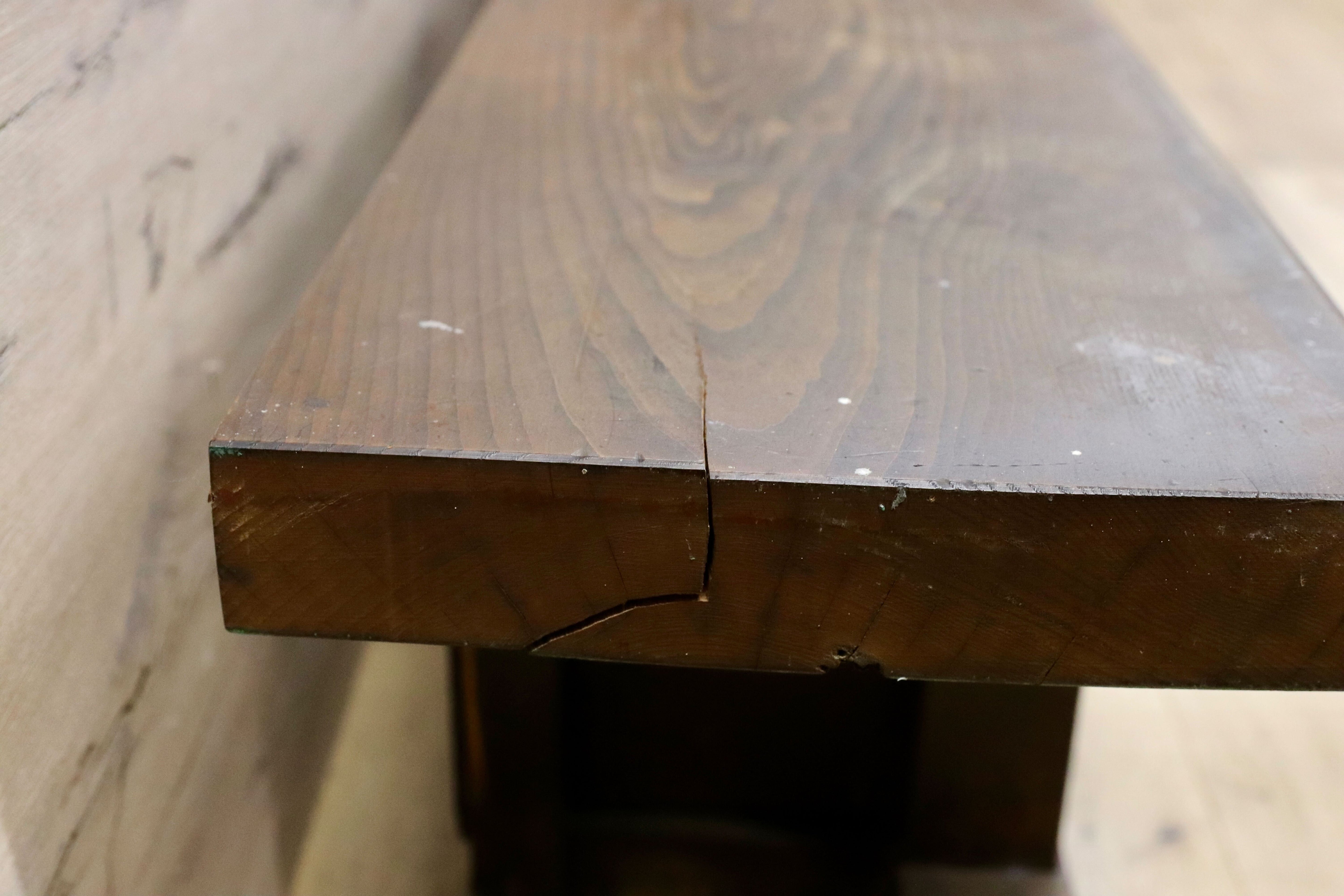 GMHS557○和製ヴィンテージ 置床 サイドボード ローボード 飾り台 和室 座敷 アンティーク 和家具 特大サイズ ※発送不可