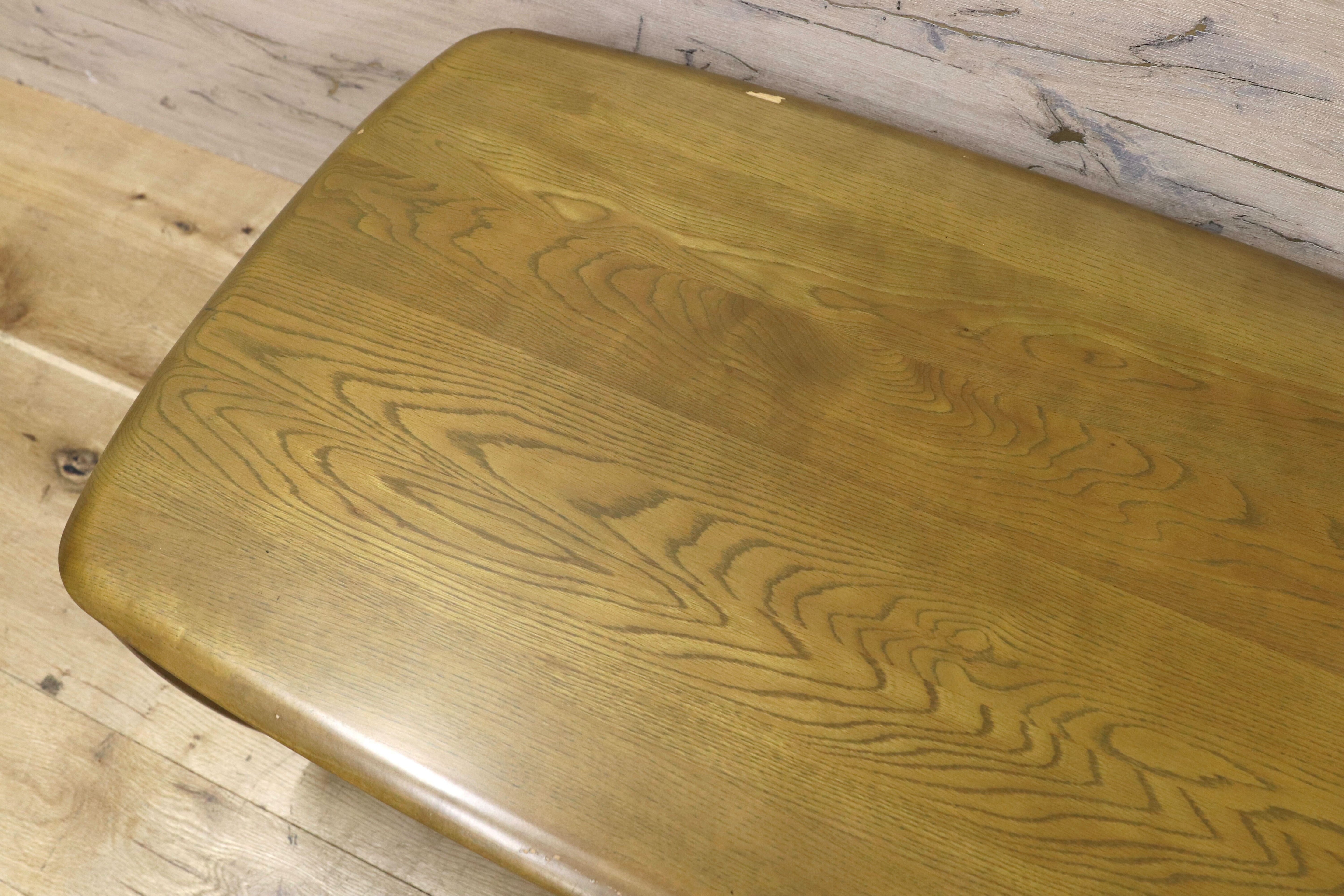 GMGH104○karimoku / カリモク センターテーブル リビングテーブル 楢材 応接 机 オールド クラシック レトロ