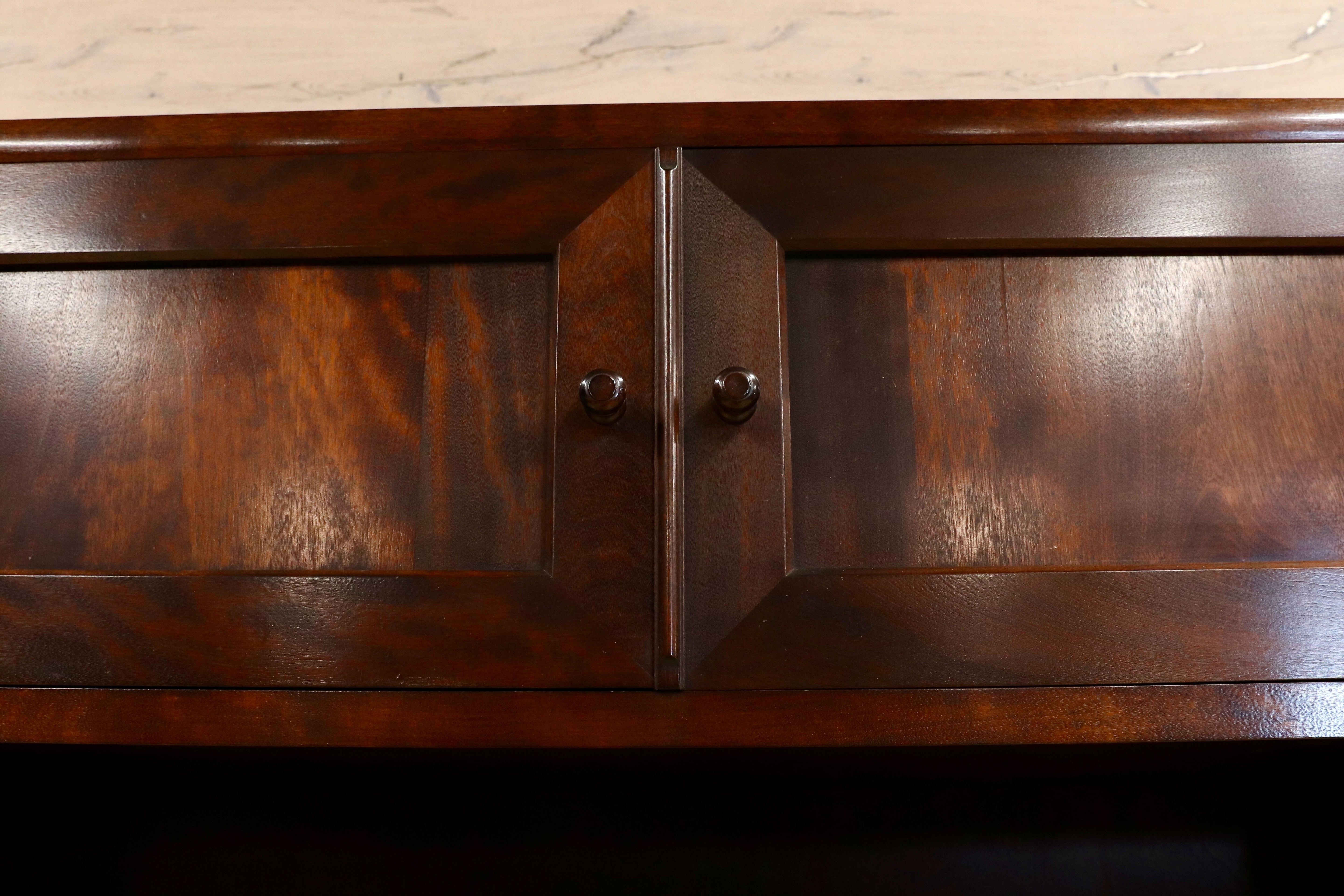 GMHH239○九州民芸家具 ミズメザクラ 茶棚 茶箪笥 飾り棚 サイドボード リビングボード 最高級 和家具 和モダン 高山デザイン検)松本民芸