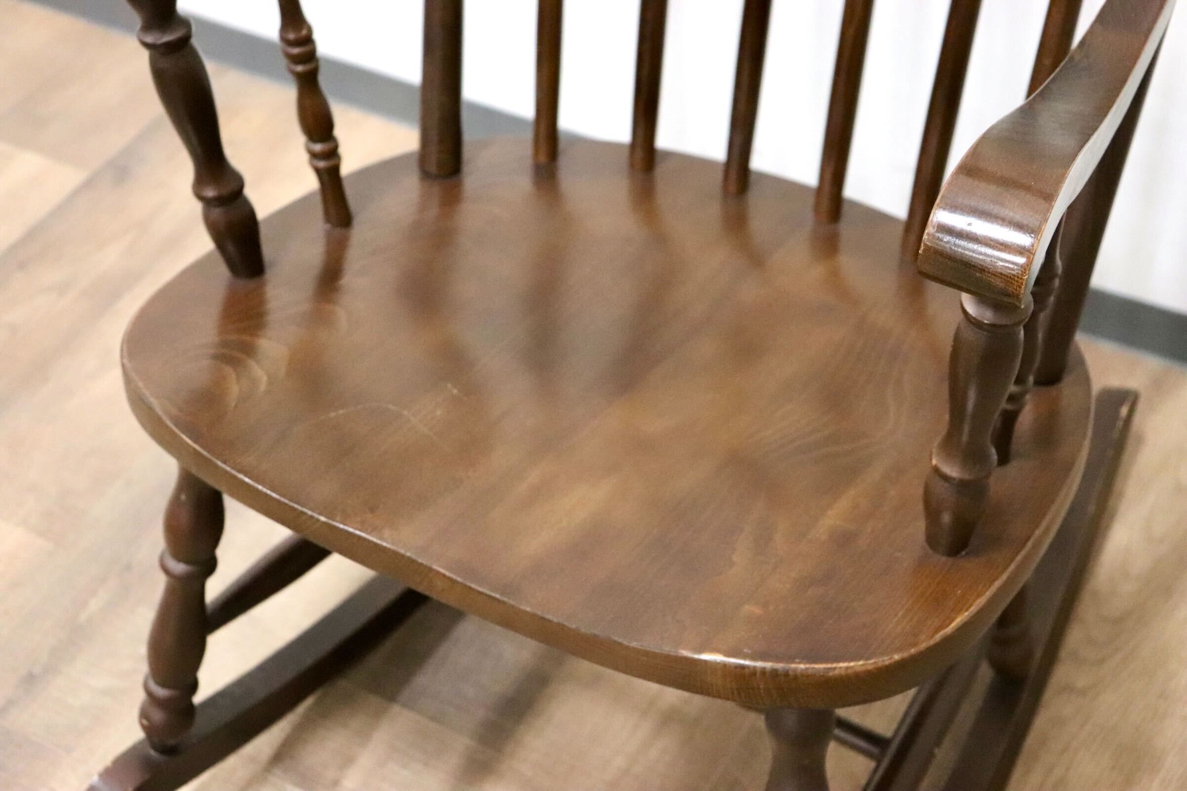 GMGH392○飛騨家具 ロッキングチェア 揺り椅子 古民家 レトロ アンティーク カントリー ノスタルジック 検)柏木工 飛騨産業