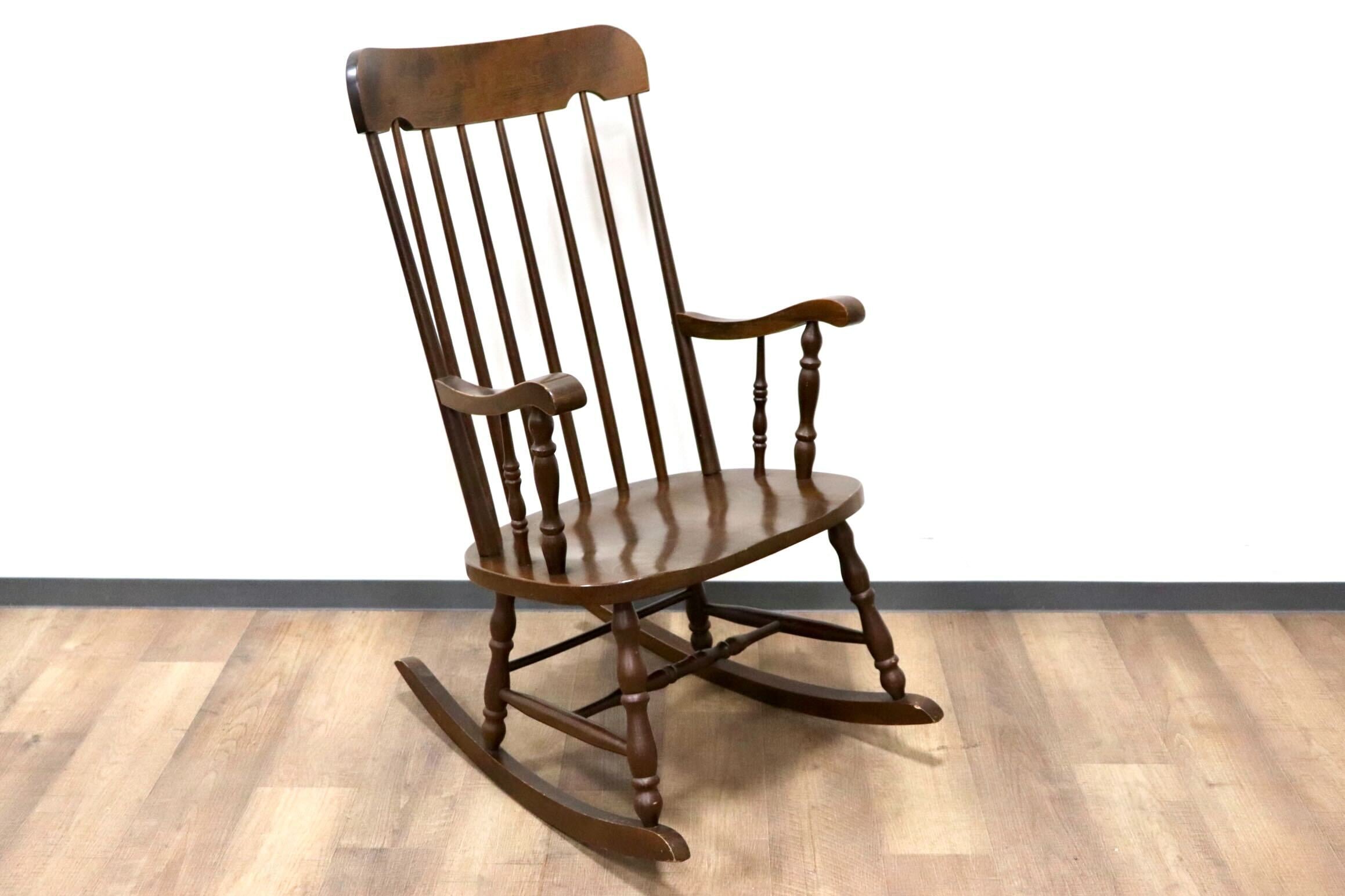 GMGH392○飛騨家具 ロッキングチェア 揺り椅子 古民家 レトロ アンティーク カントリー ノスタルジック 検)柏木工 飛騨産業